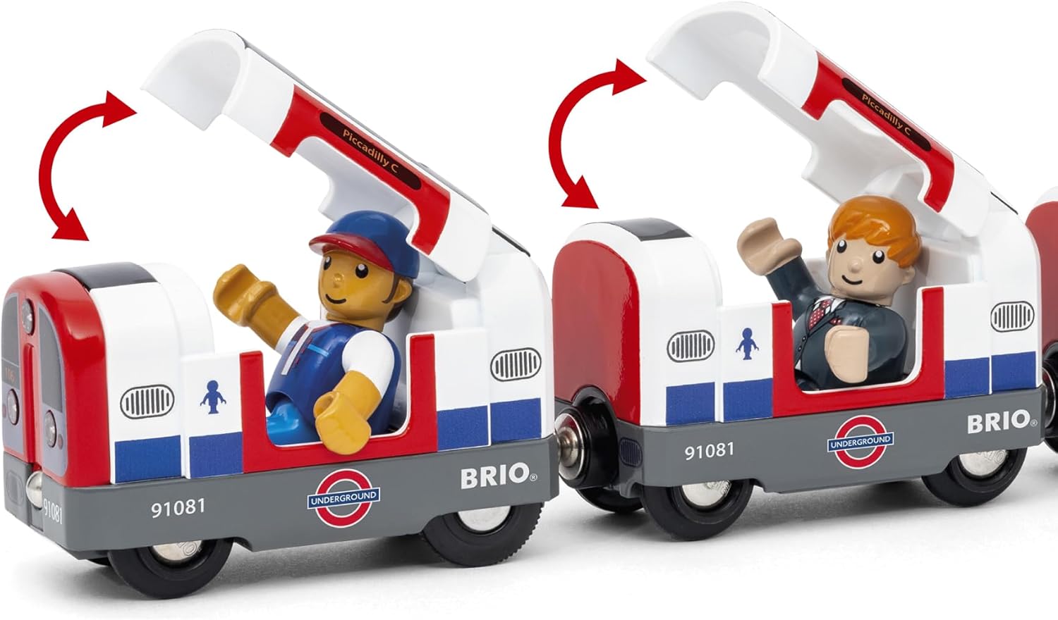 BRIO London Underground Tube Train Set - Trains of the World Special Edition 7