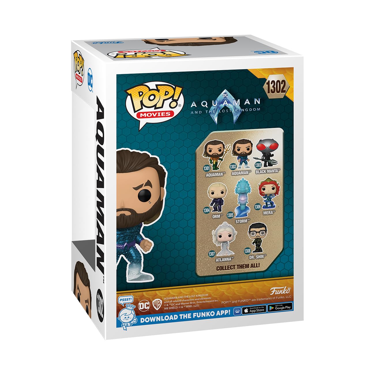 Funko Pop! Movies: DC - Aquaman Stealth Suit Vinyl Figure 6