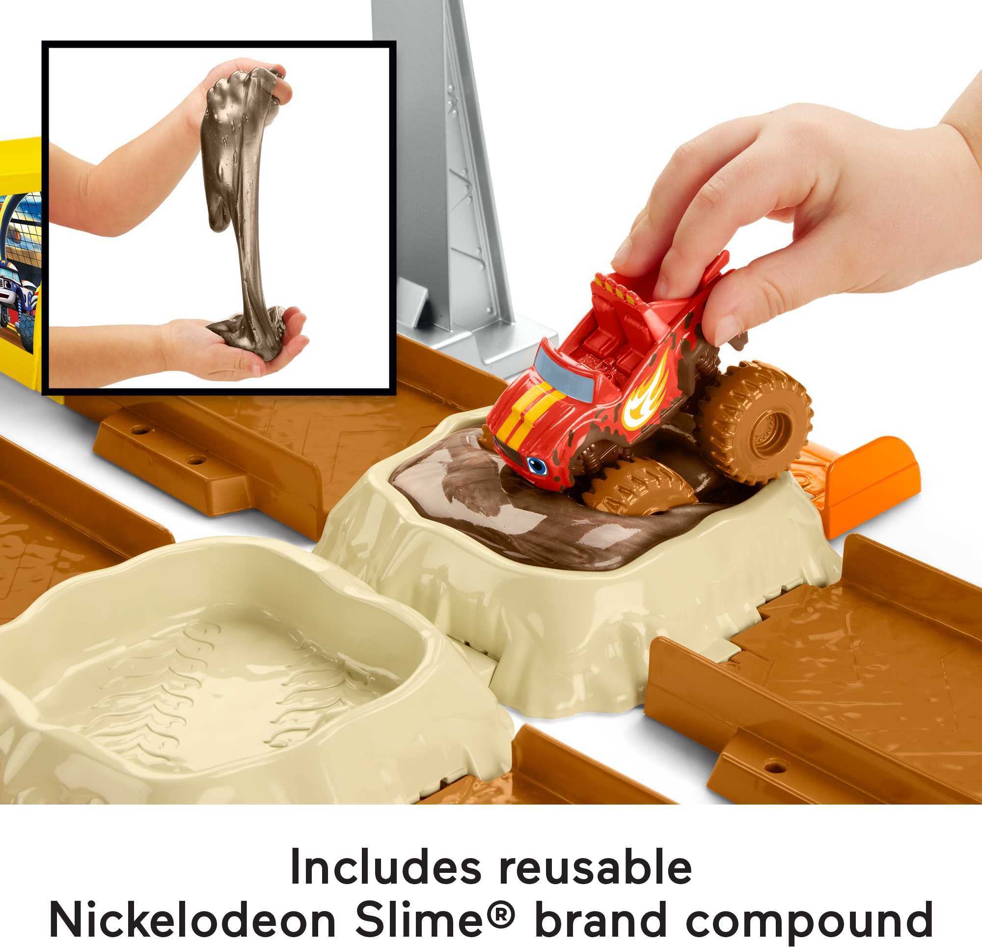 Fisher-Price Nickelodeon Blaze und die Monster Machines Mud Pit Race Track 7