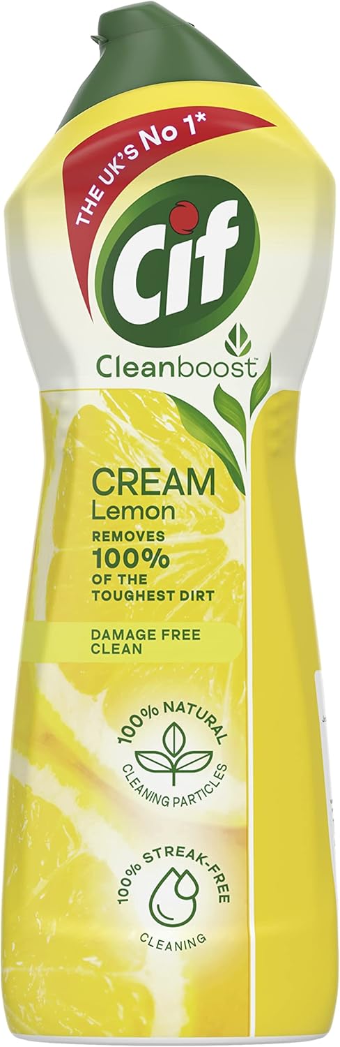 Cif - Lemon Cream Cleaner Multipurpose Surface Cleaner (940g)