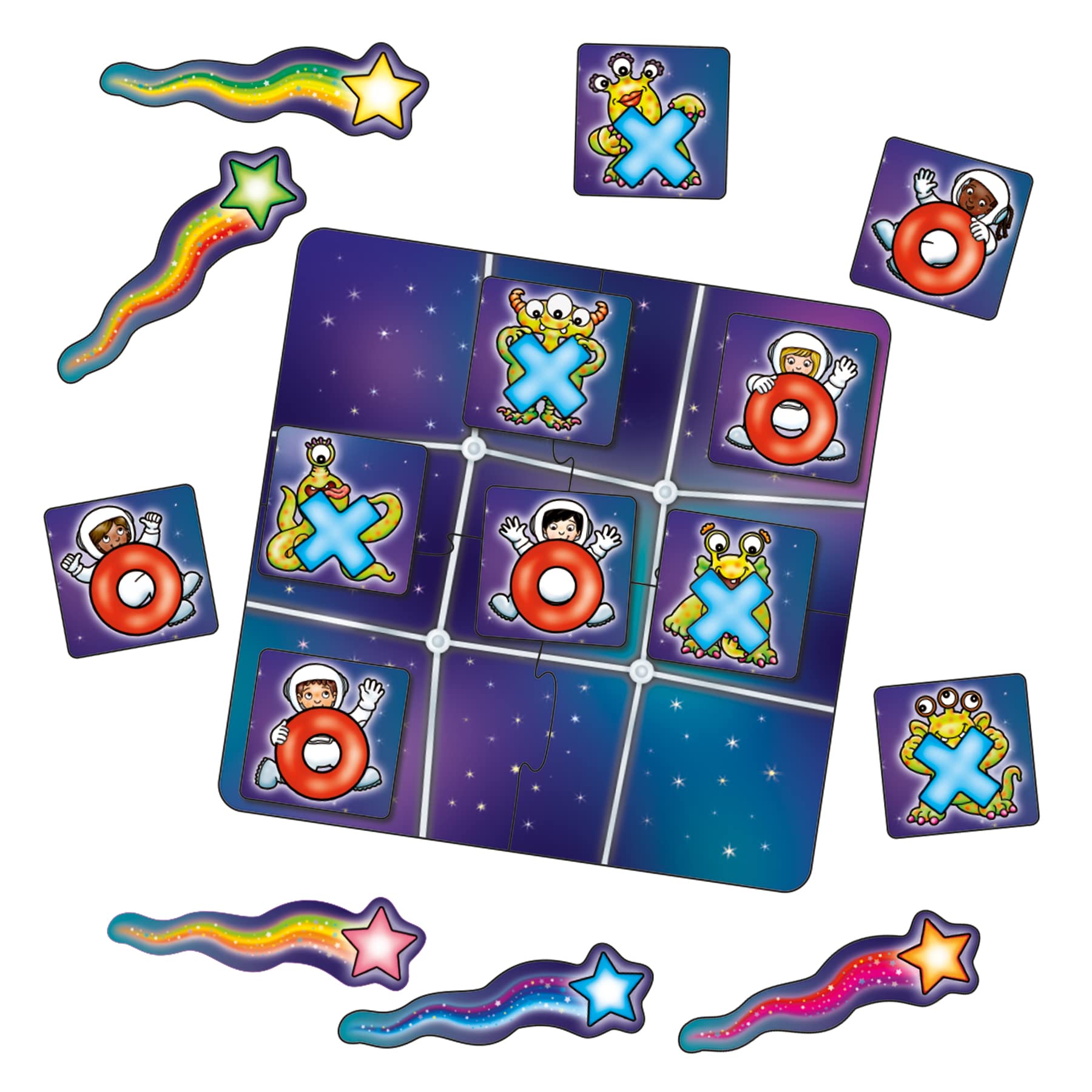 Orchard Toys Astronauten und Kreuze Mini-Reisespiel