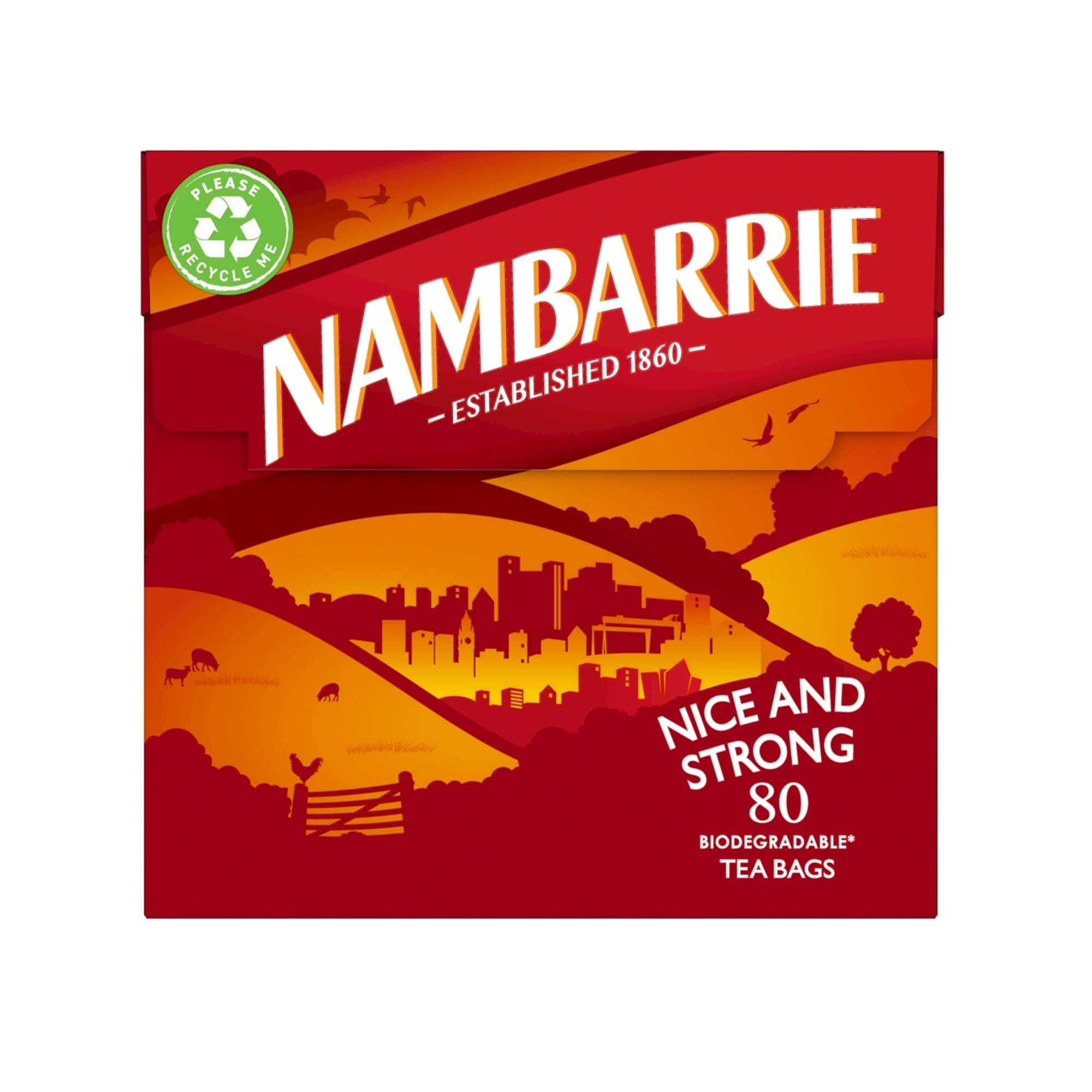 Twinings Nambarrie Strong Black Tea | Bold & Full of Flavour | 4 x 80 Tea Bags 5