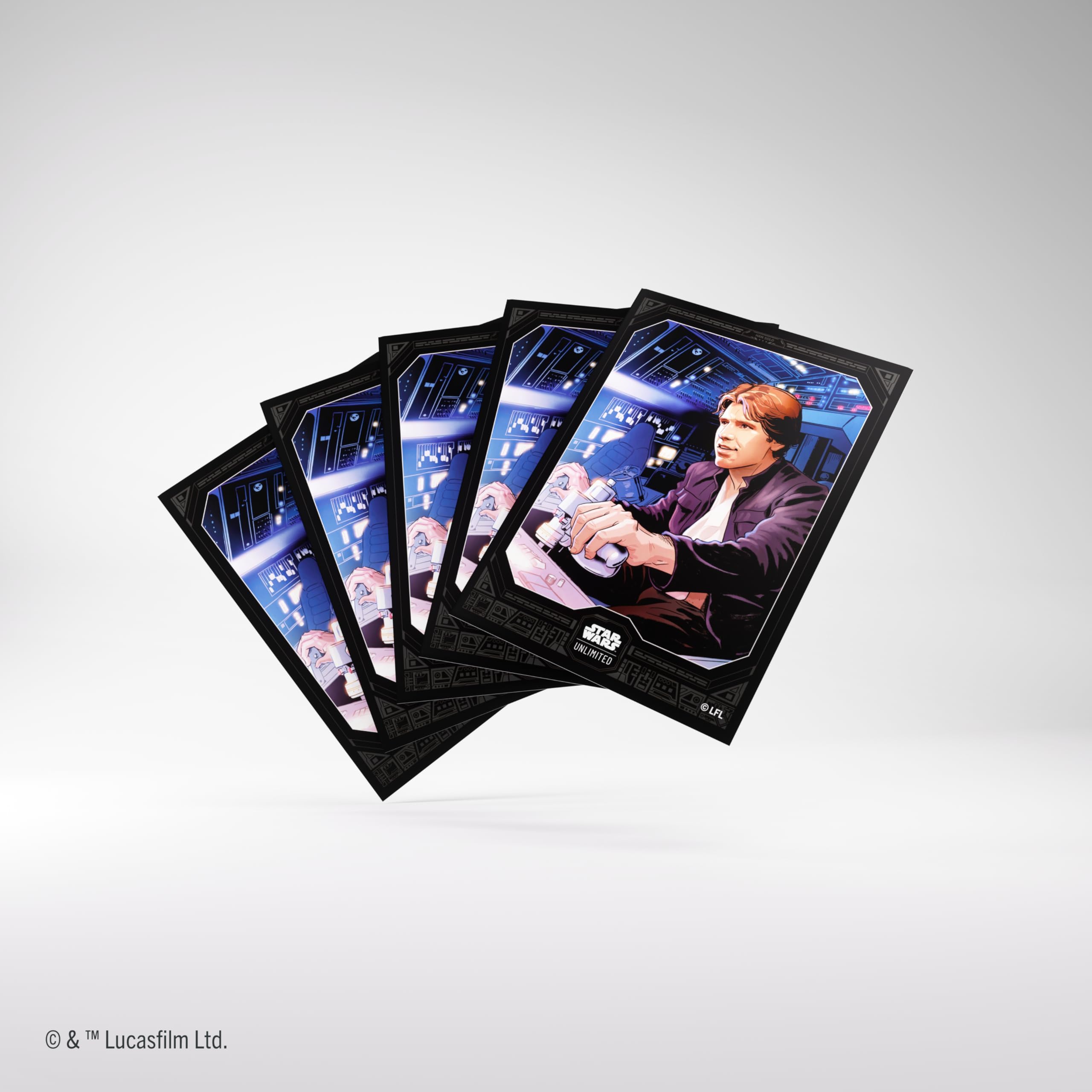 Gamegenic Star Wars: Unbegrenztes Kartenspiel Han Solo Art Sleeves 3