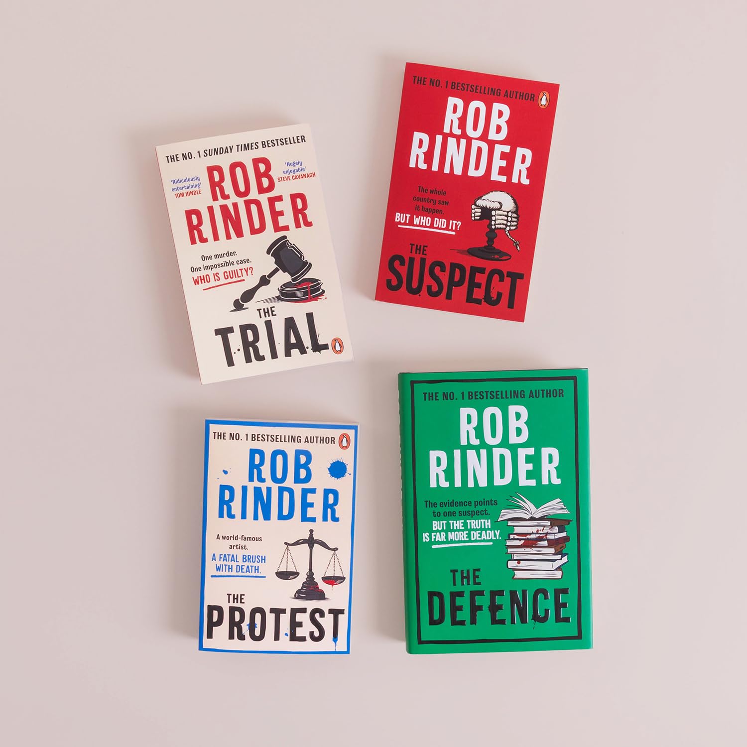 Rob Rinder - The Defence | Hardcover Mystery Novel 2