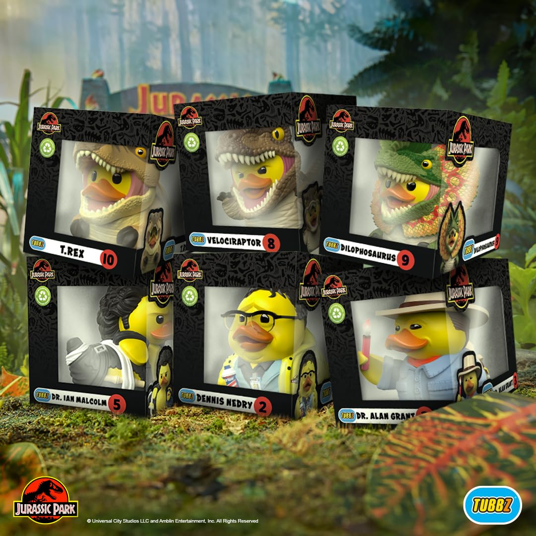 TUBBZ Boxed Edition: Jurassic World - Dr Ian Malcolm Rubber Duck Vinyl Figure 6