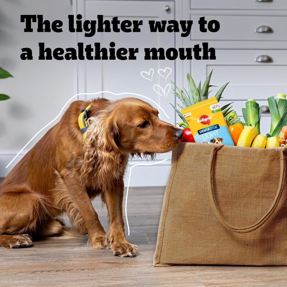 Pedigree Dentastix Light Dental Chews for Large Dogs | Reduces Tartar by 85% | 21 Sticks 7