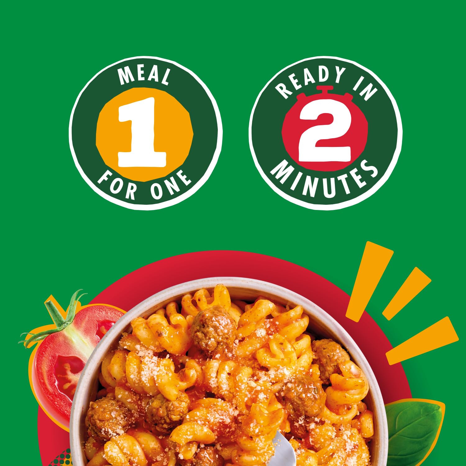 Dolmio Classics Meatballs Fusilli Ready Meal - 6x 250g Microwave Pasta with Tender Meatballs & Tomato Sauce 4