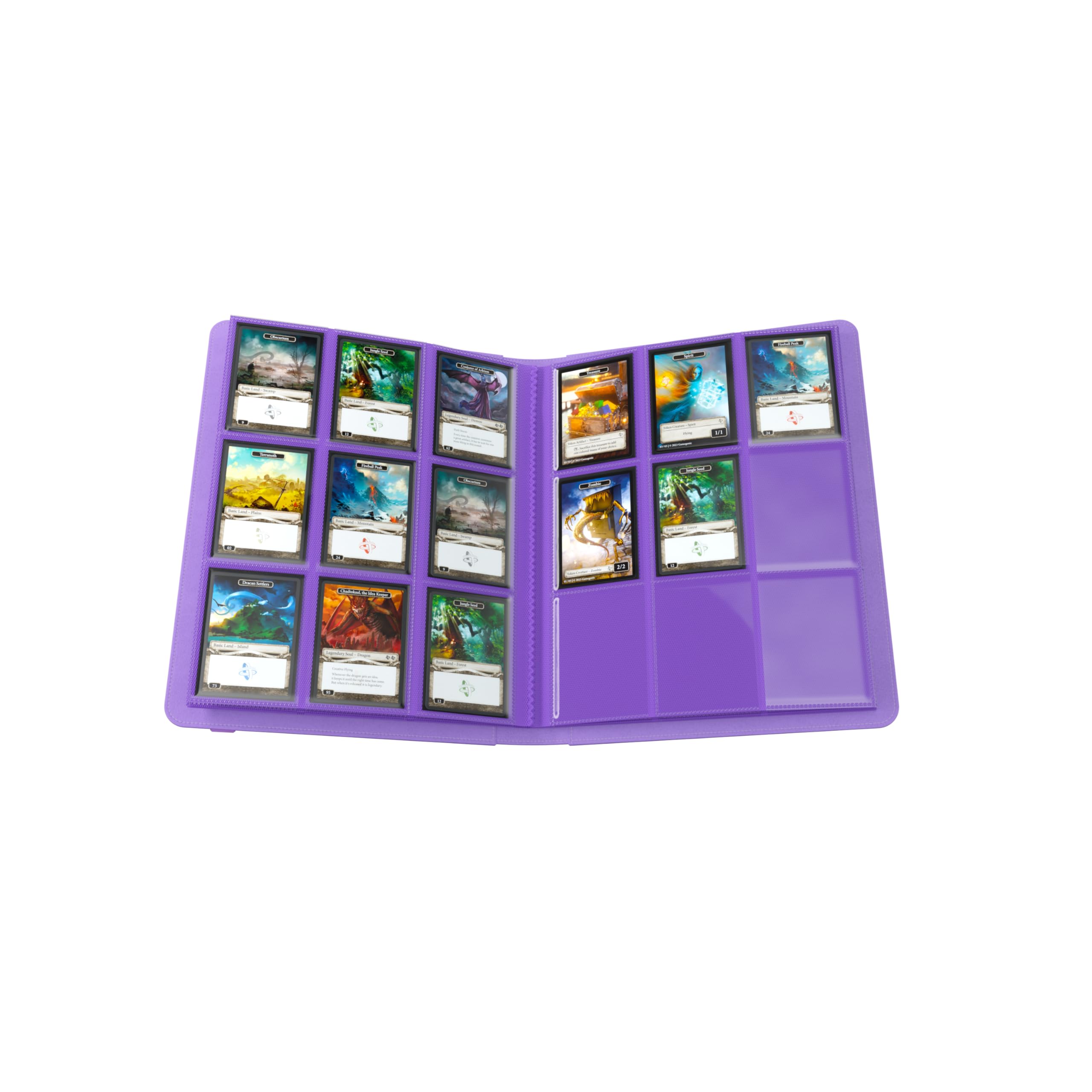 Gamegenic Prime Album 18-Pocket – Lila Sammelkartenspiel-Zubehör 6