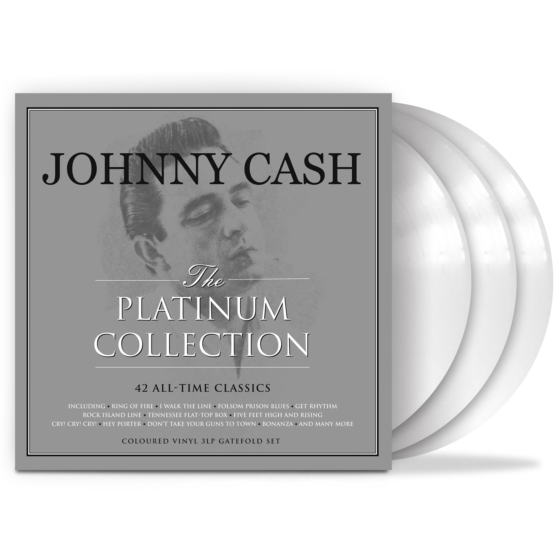 Johnny Cash - The Platinum Collection (3LP Gatefold Coloured Vinyl) 3