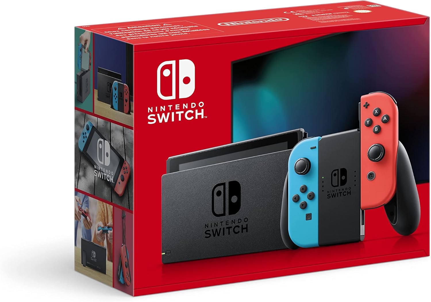 Nintendo Switch (Neon Red/Neon Blue) - Hybrid Gaming Console