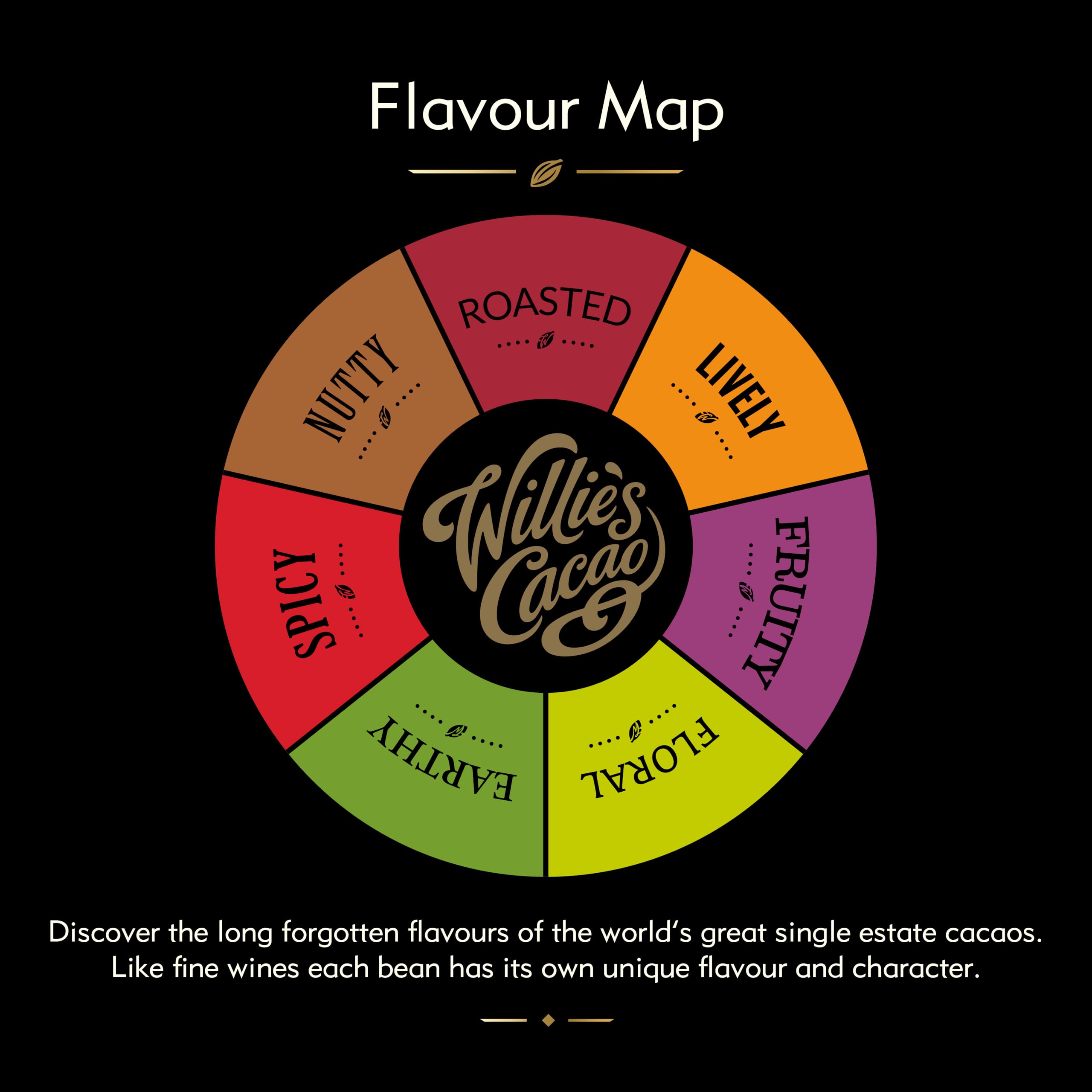 Willie's Cacao - Sambirano 55% Dark Chocolate Bar - 50g - Juicy Fruity Note 2