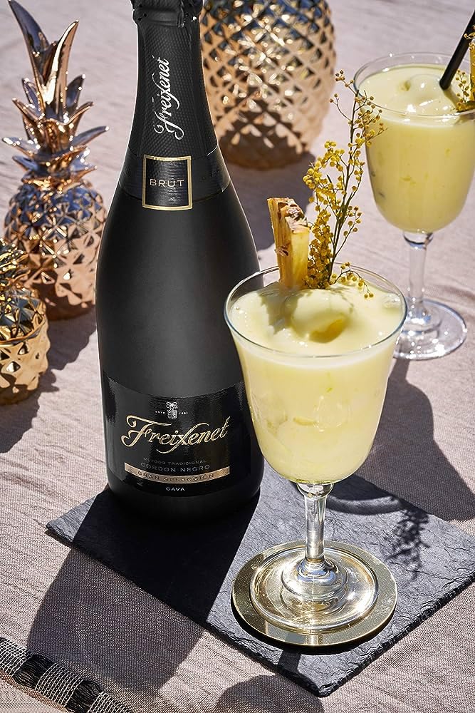 Freixenet Cordon Negro Brut Cava Sparkling Wine - 11.5% ABV | 75 cl Bottle