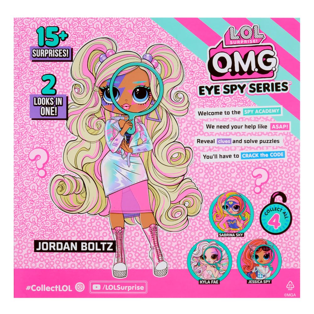 L.O.L. Surprise! OMG Eye Spy Series - Rockstar Fashion Doll with Fashions & Accessories 9