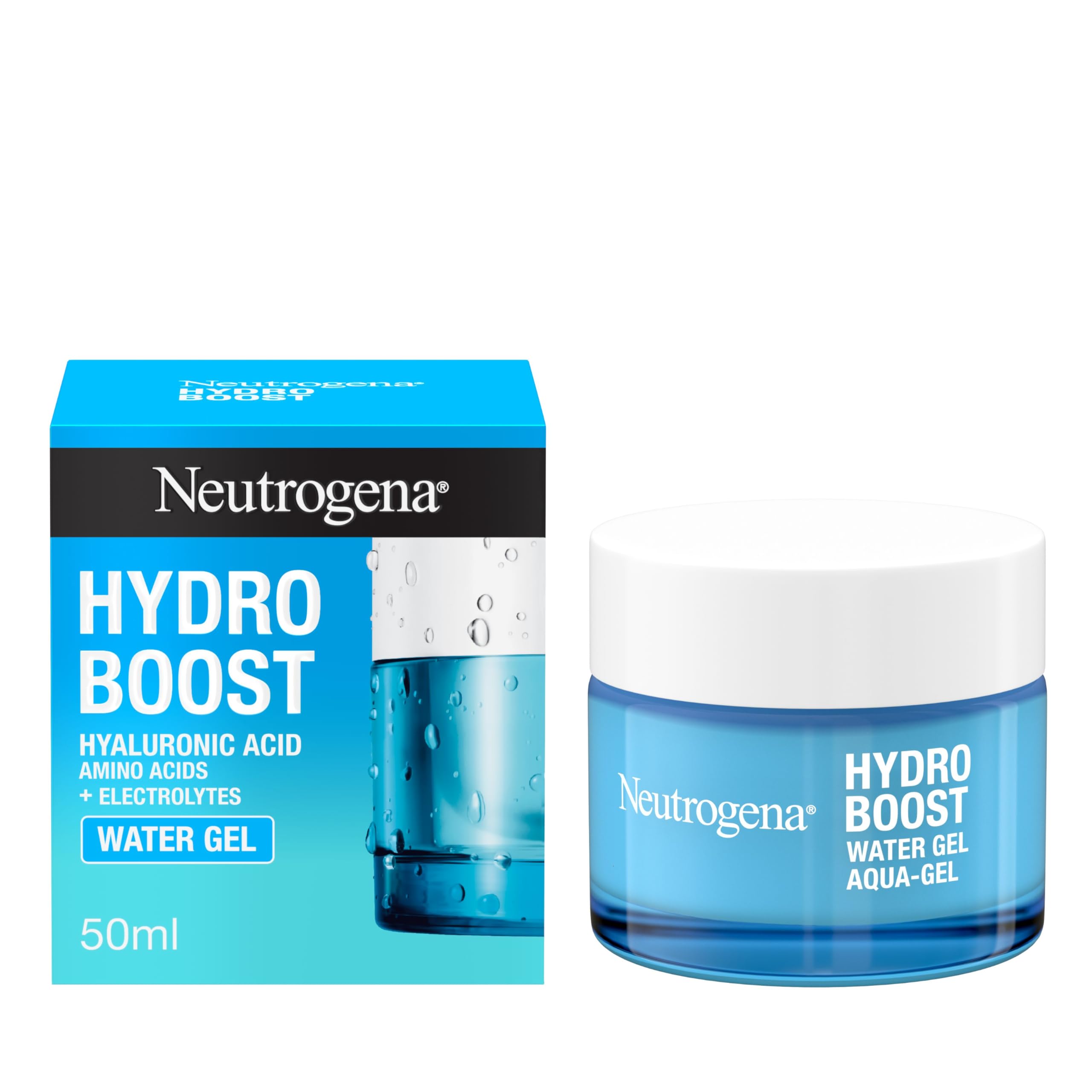 Neutrogena Hydro Boost Water Gel Moisturiser with Hyaluronic Acid & Trehalose (50 ml) 9