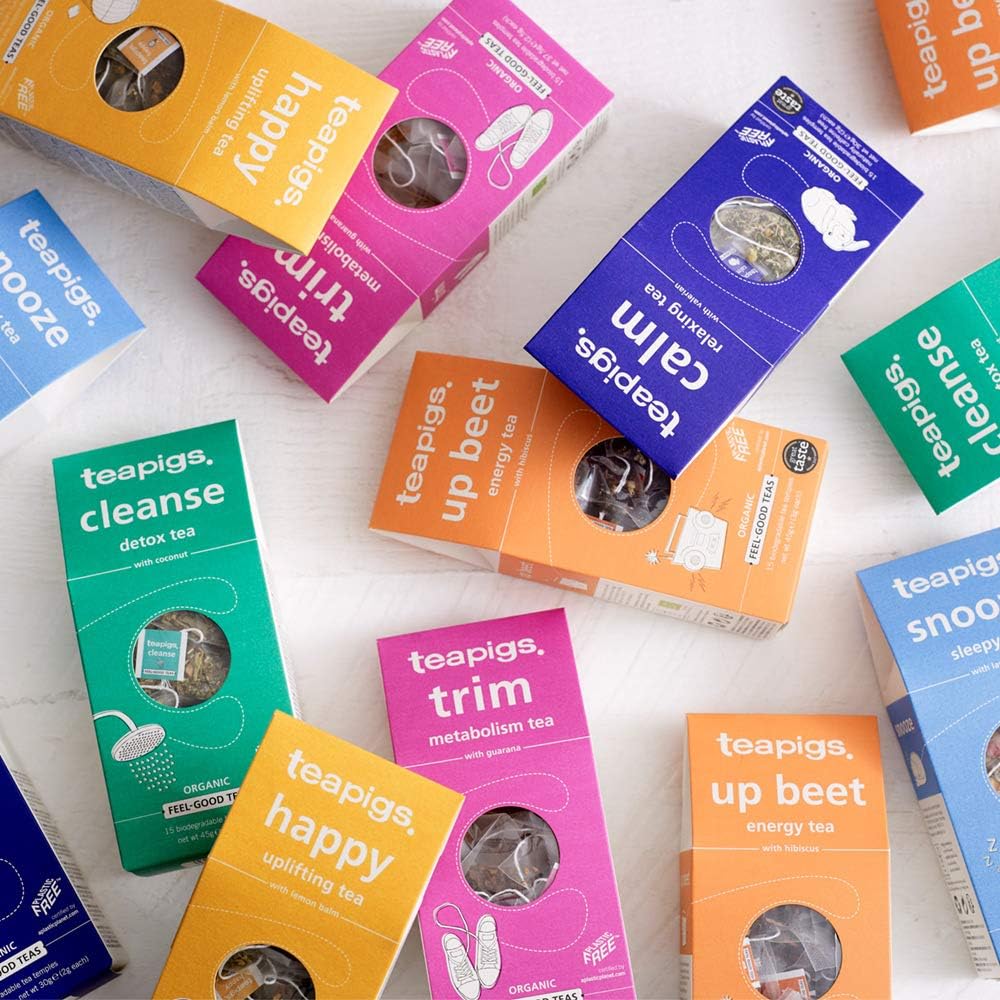 teapigs Cleanse Detox Tea, 15 Stück – Bio-Kräutertee mit Zitronengras, Ingwer und Kokosnuss 8