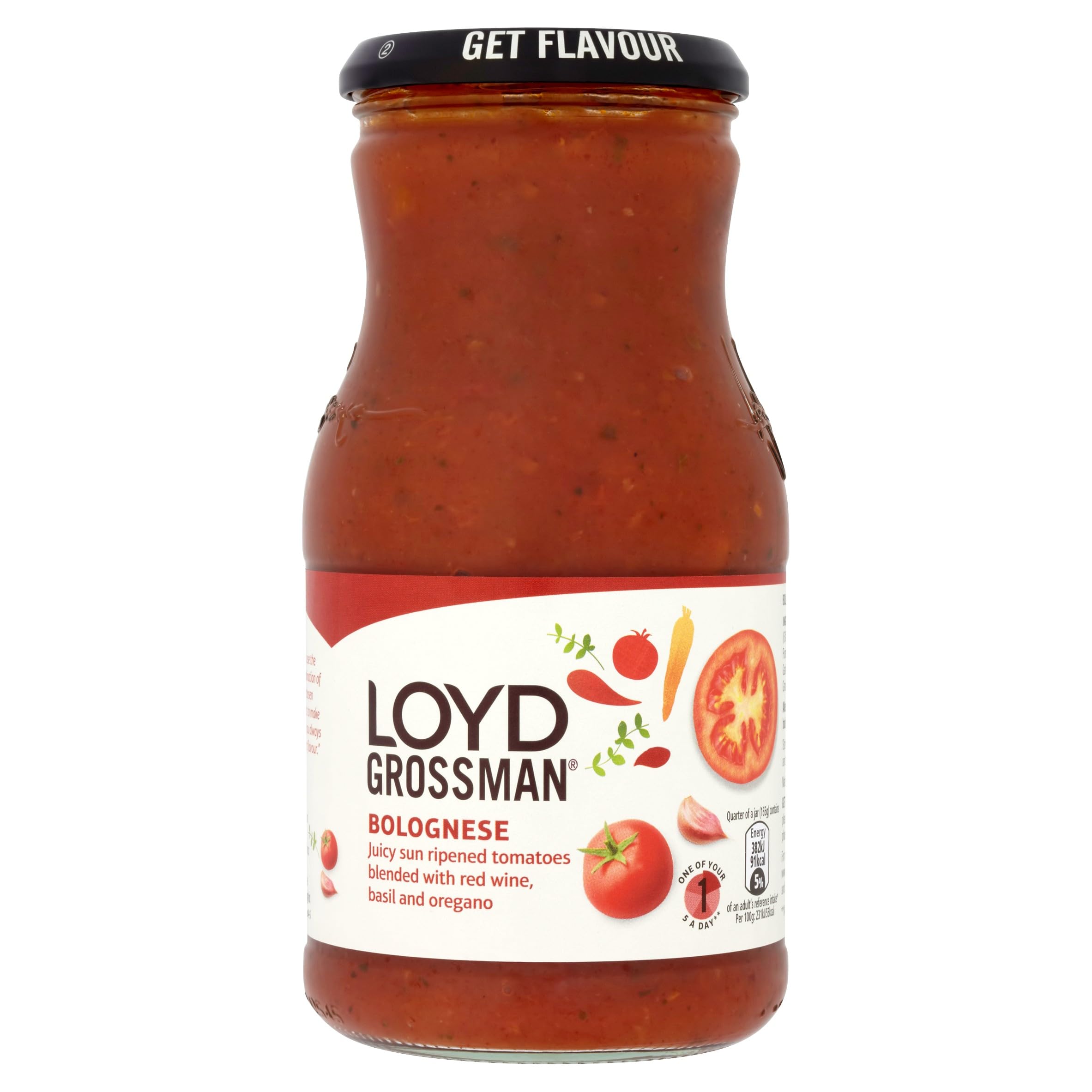Loyd Grossman Italian Bolognese Original Sauce – Made With Italian Tomatoes, 350g 4