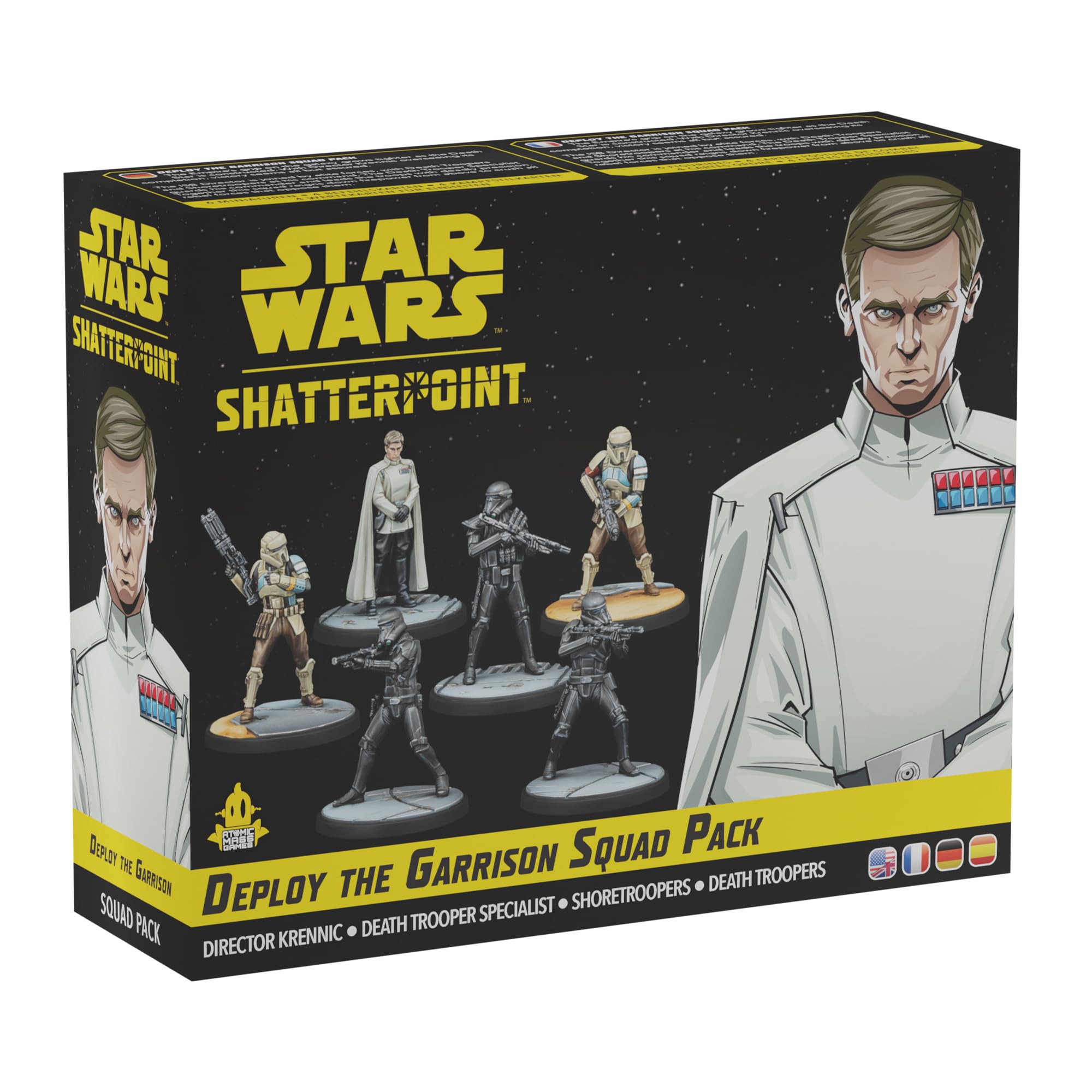 ATOMIC MASS GAMES Star Wars Shatterpoint: Deploy the Garrison Squad Pack | 6 Miniatures | Age 14+ 1