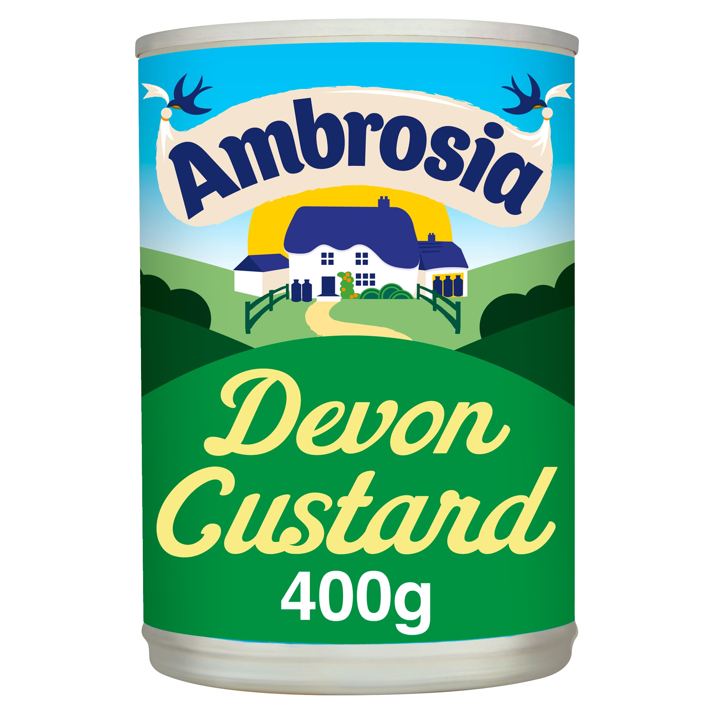 Ambrosia - Devon Custard Original Recipe Creamy Ready-to-Eat Dessert 400g