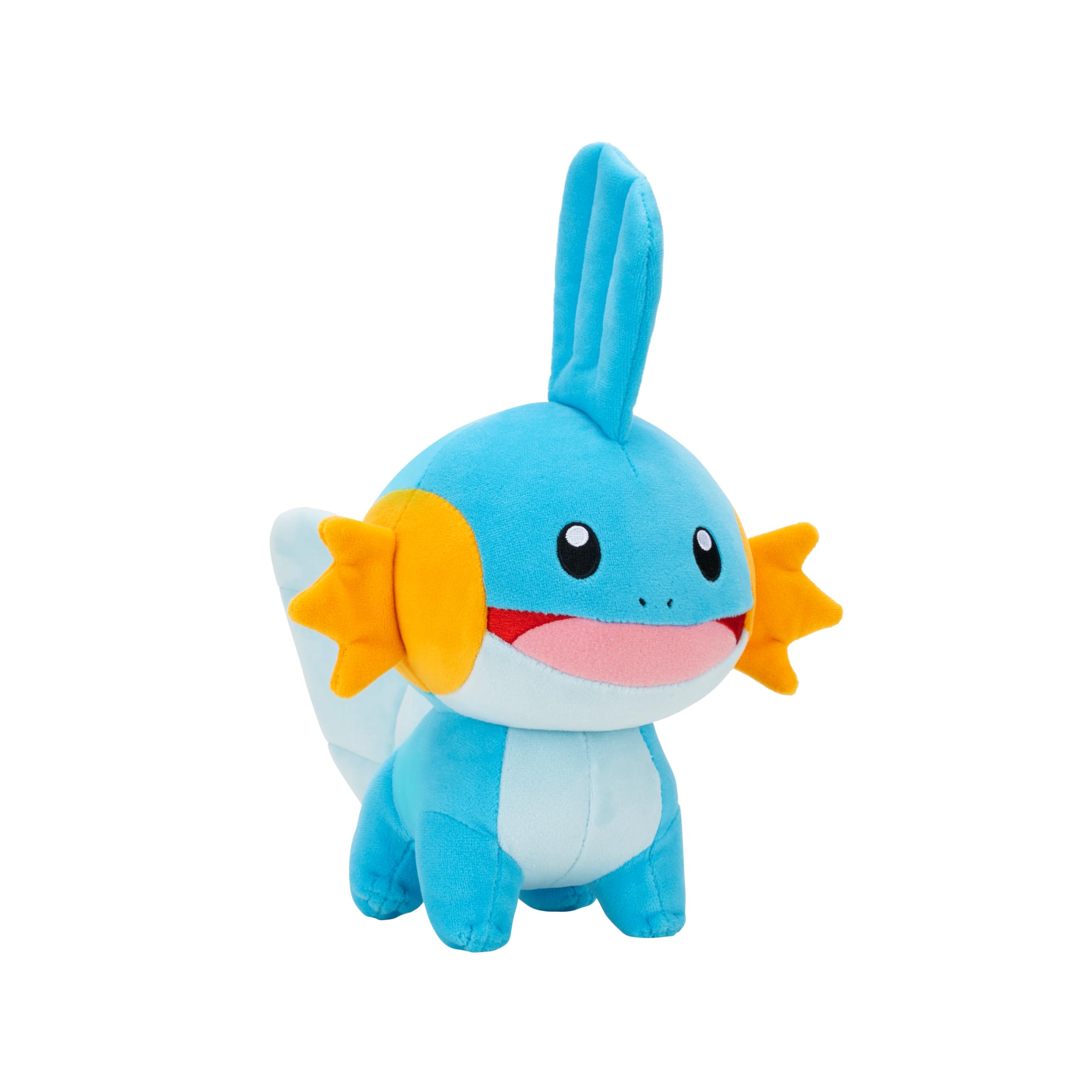 Pokémon Mudkip Plush - 8-Inch Soft Plush with Authentic Animated Series Details