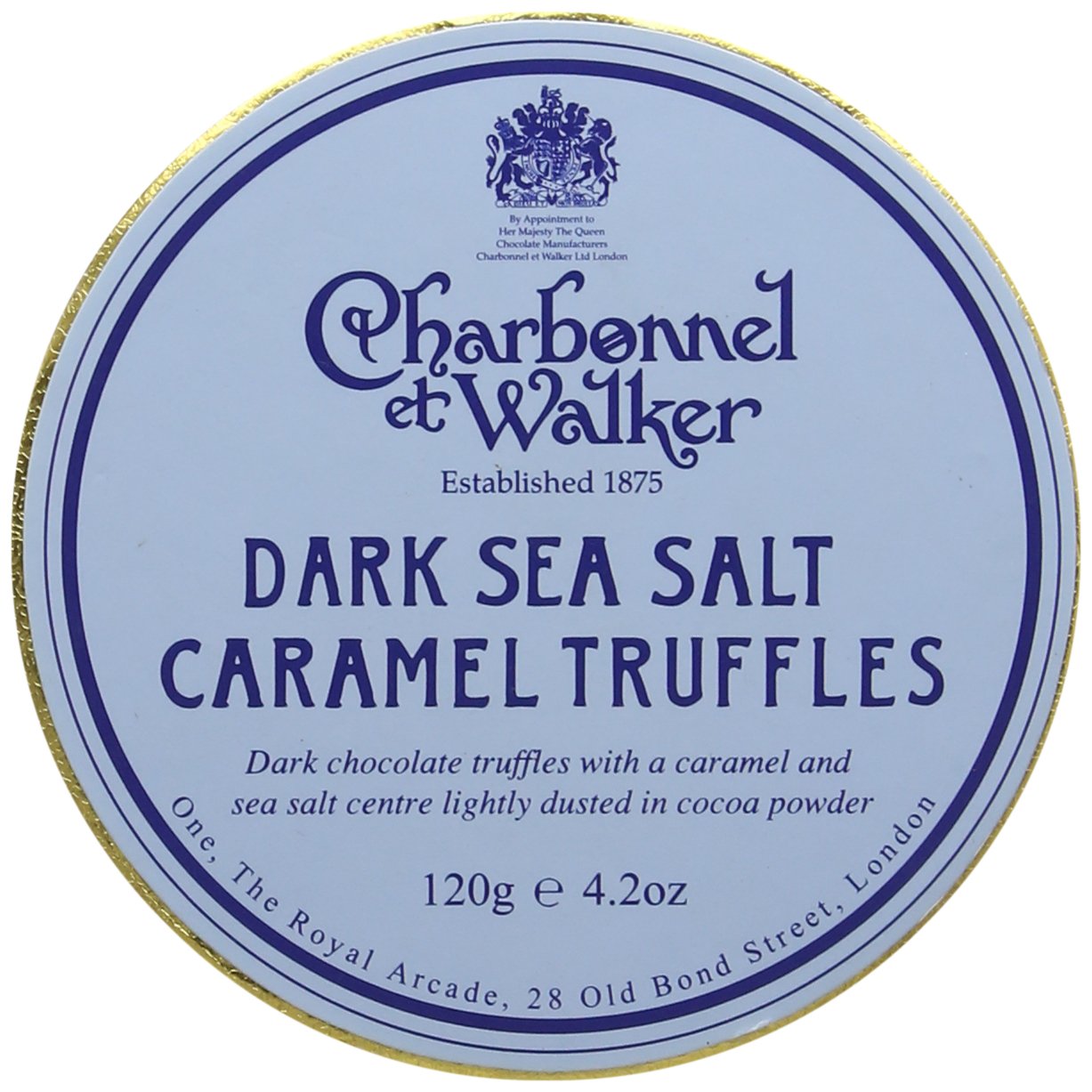 Charbonnel et Walker Dark Sea Salt Caramel Truffles 120 g 6