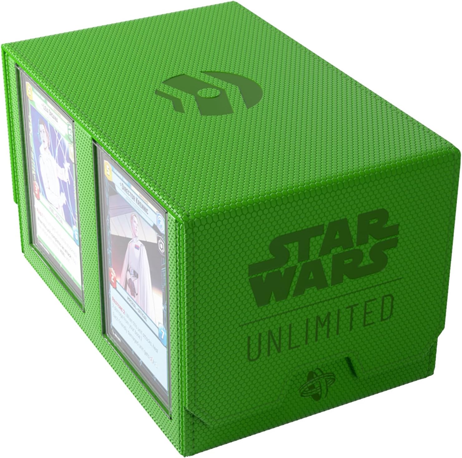Gamegenic Star Wars Unlimited Double Deck Pod – Grünes Sammelkarten-Zubehör