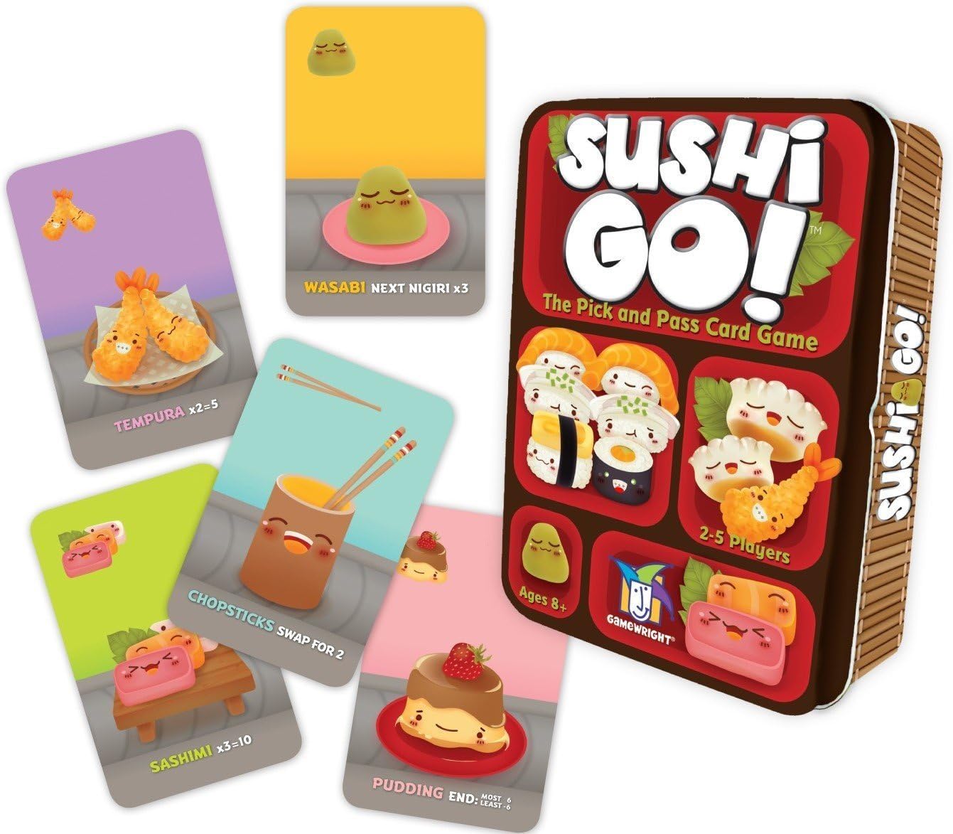 Gamewright Sushi Go Card Game 8