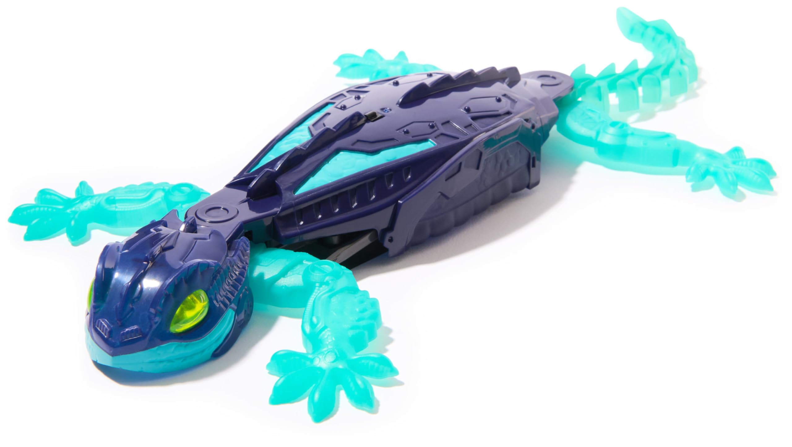 HEX BOTS Gecko im Dunkeln leuchtend – Ferngesteuertes Wandkriechroboter-Spielzeug für Kinder 7