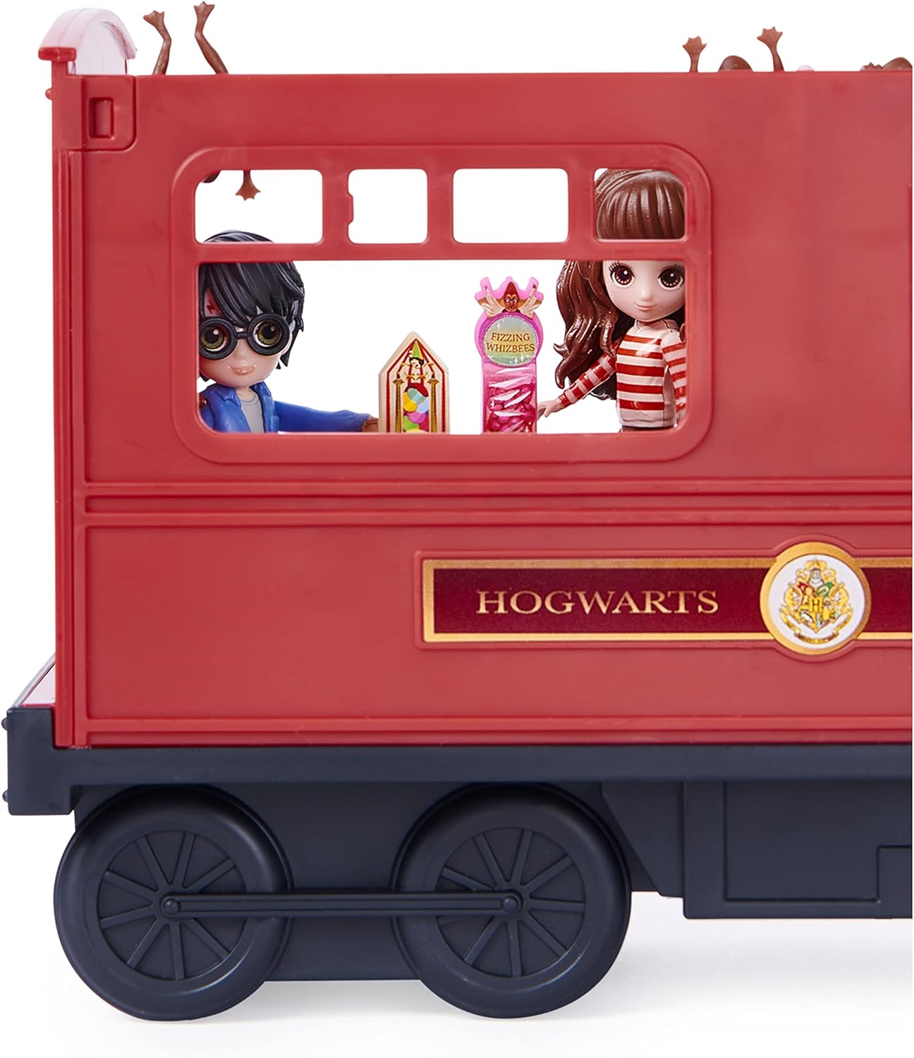 Wizarding World Harry Potter Magical Minis Hogwarts Express Train Toy Playset - 15-Piece Set with Harry, Hermione, and Accessories 4