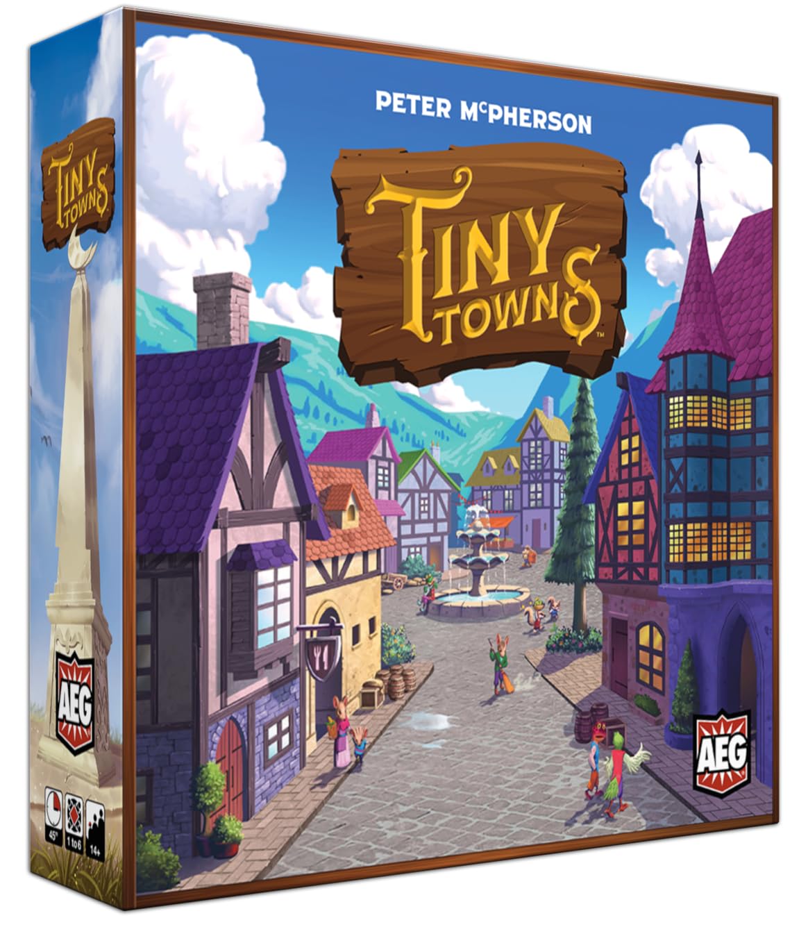 Alderac Entertainment Group Tiny Towns Board Game