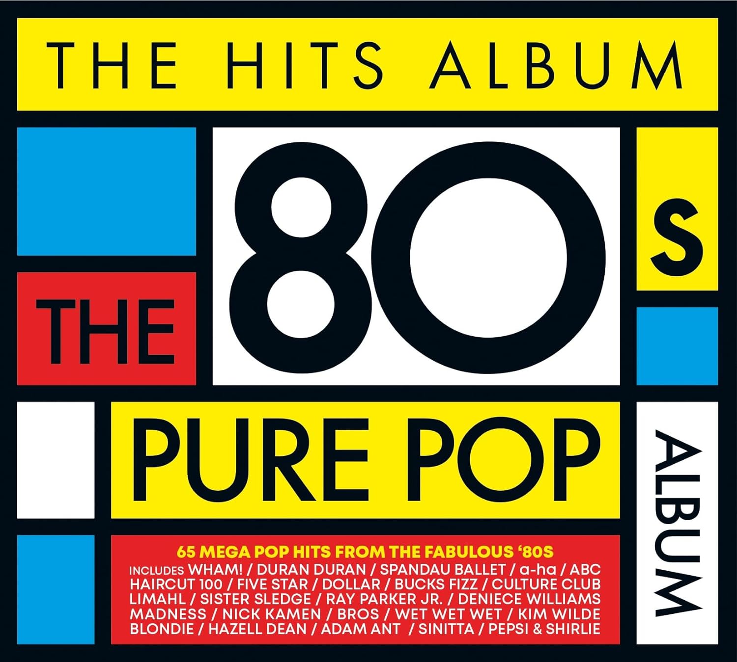Various Artists - The Hits Album: The 80s Pure Pop Album [Audio CD]