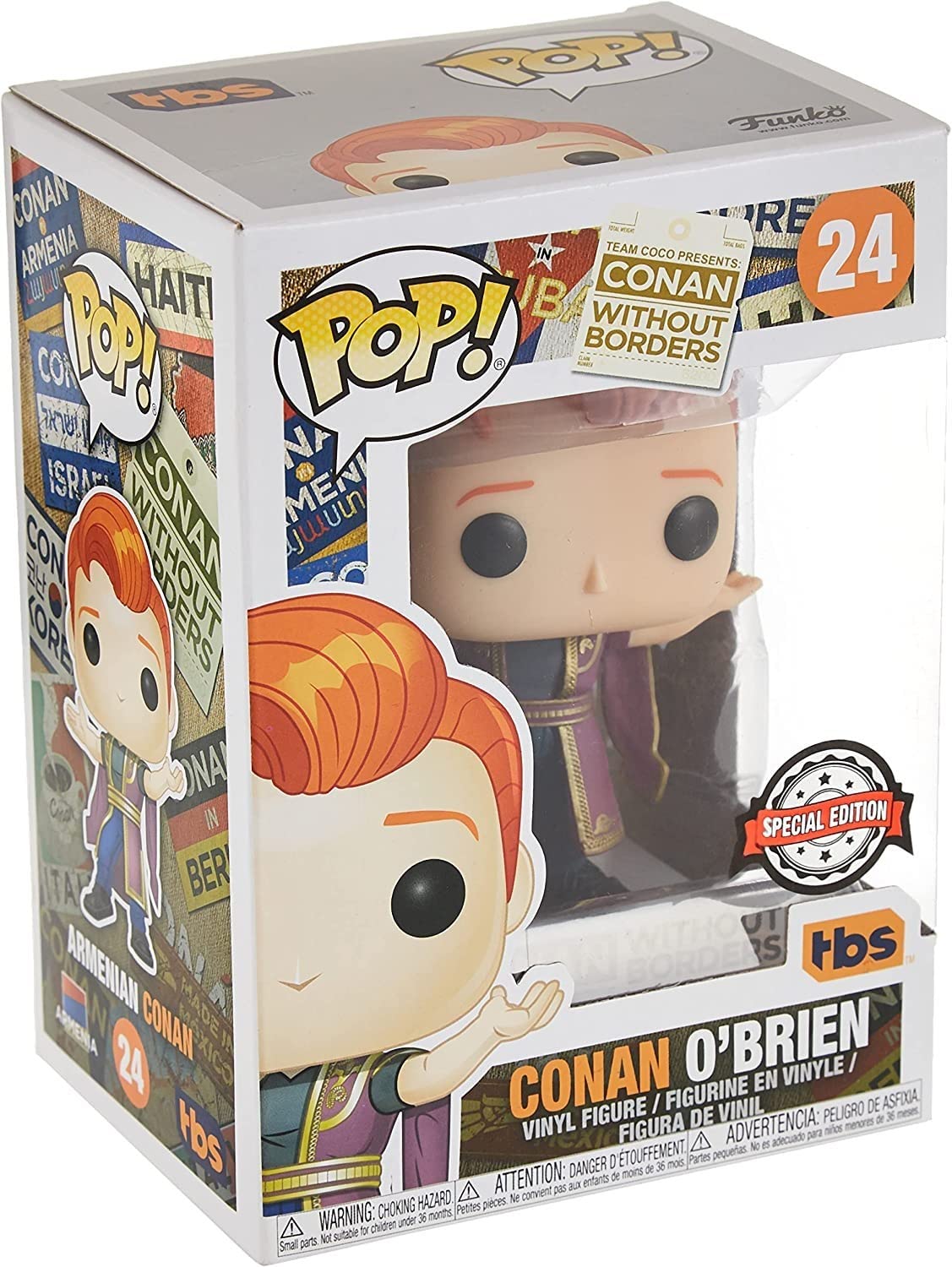 Funko Pop! Vinyl - Conan Without Borders Conan O'Brien Exclusive #24 (34930)