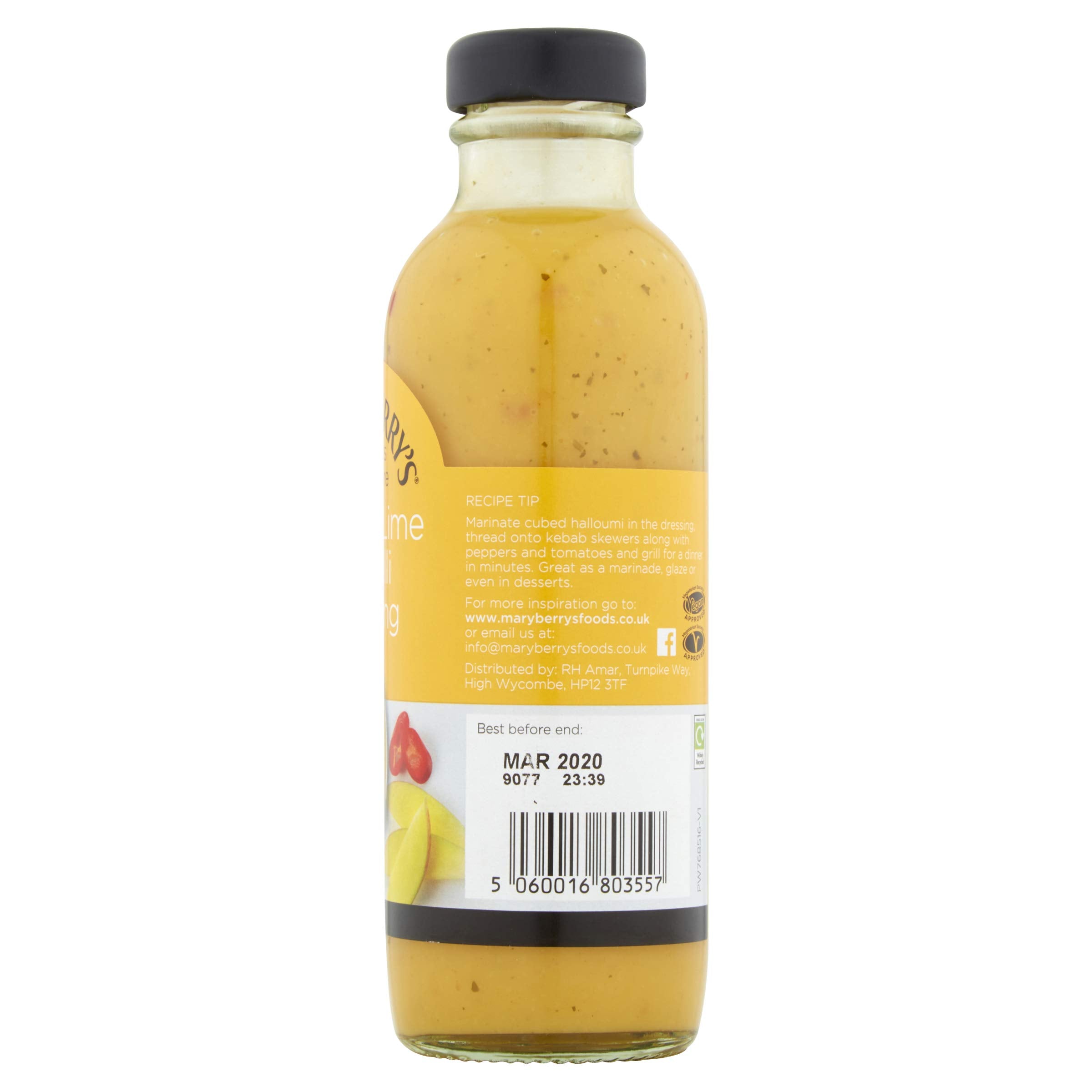 Mary Berrys Mango-, Limetten- und Chili-Dressing – 440 g – Süße Mango mit einem Hauch Chili 4