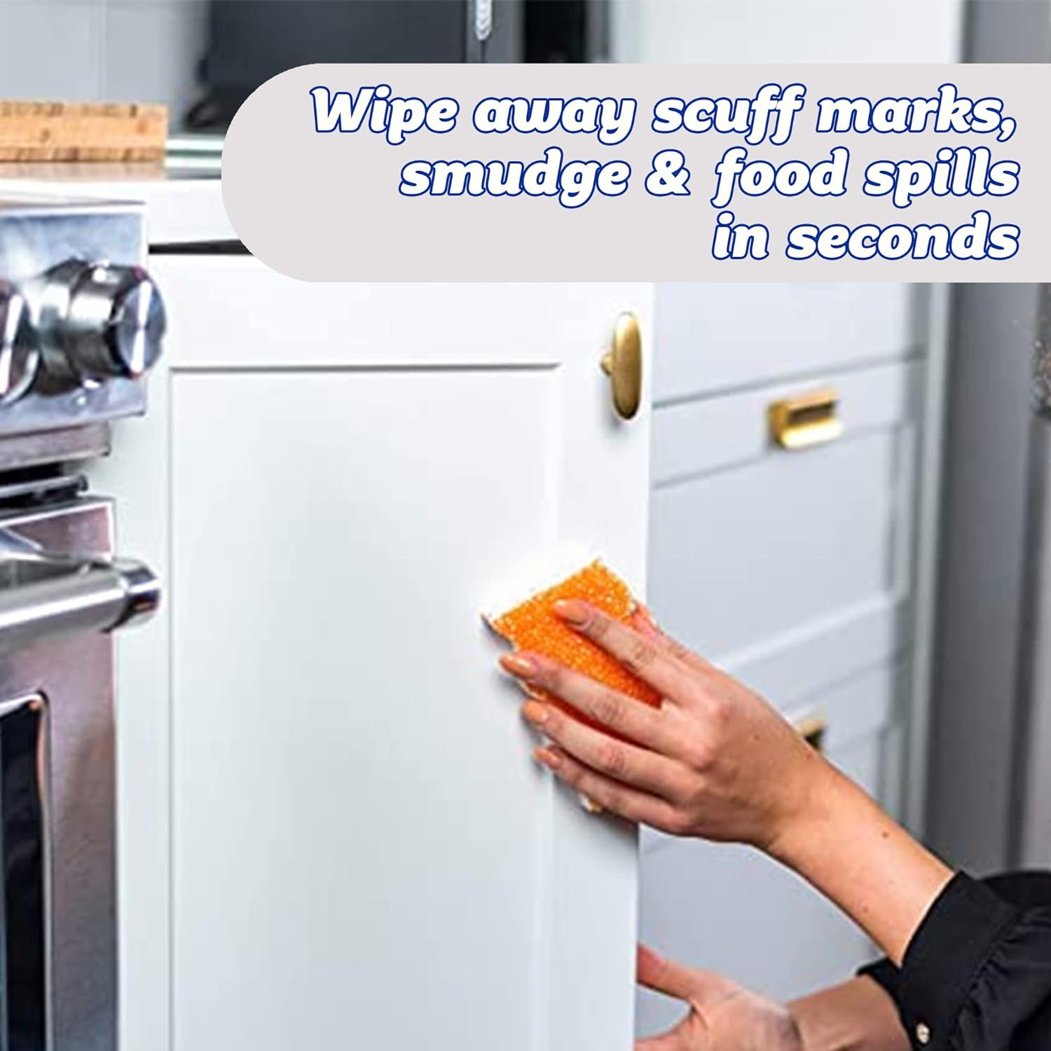 Scrub Daddy - Eraser Daddy 10x Magic Sponge Erasers, Dual-Sided Melamine Cleaning Pads 7