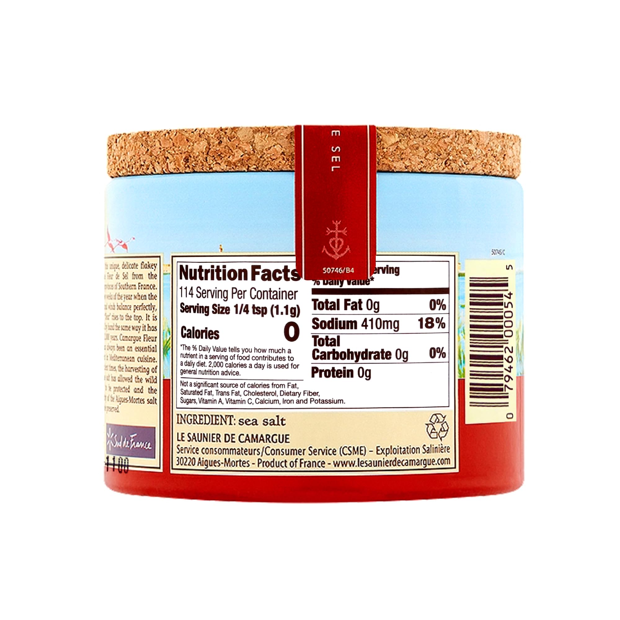Le Saunier de Camargue - Fleur de Sel Sea Salt from France 125g 9