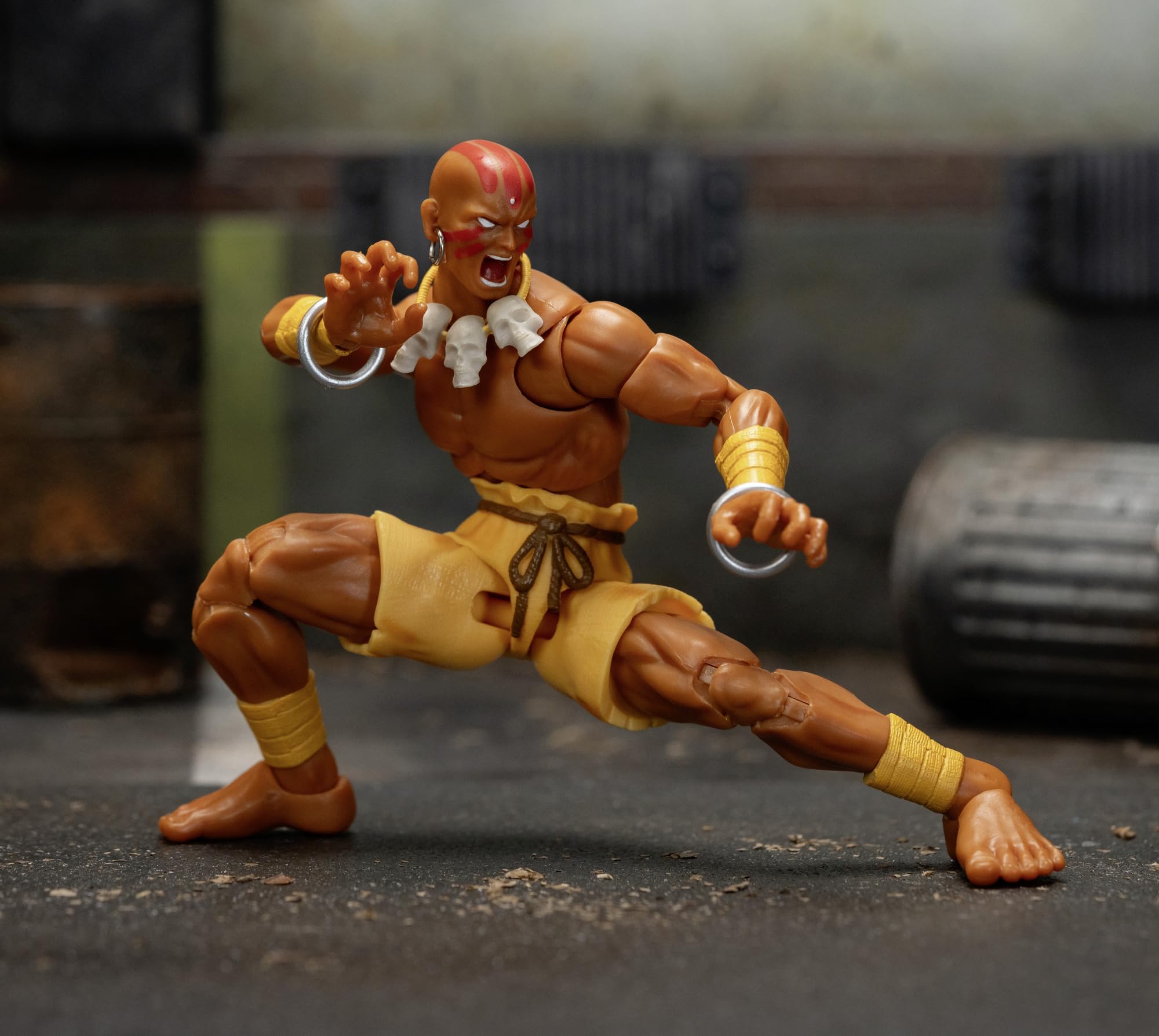 Jada Street Fighter Dhalsim Deluxe Collector Action Figure | 15 cm | 20+ Points of Articulation 3