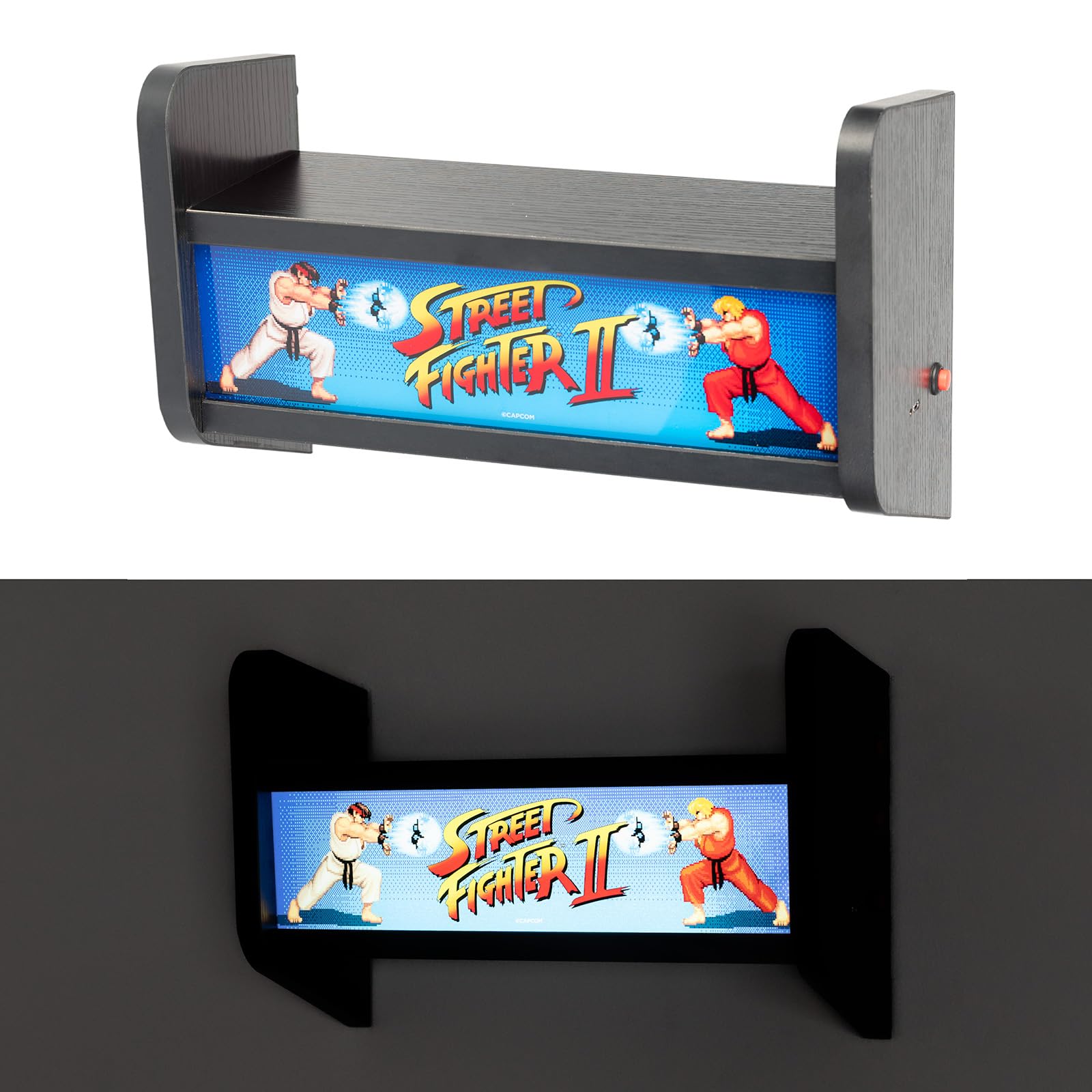 Grupo Erik - Street Fighter Arcade Machine Wall Light with Shelf USB-C Lamp 10