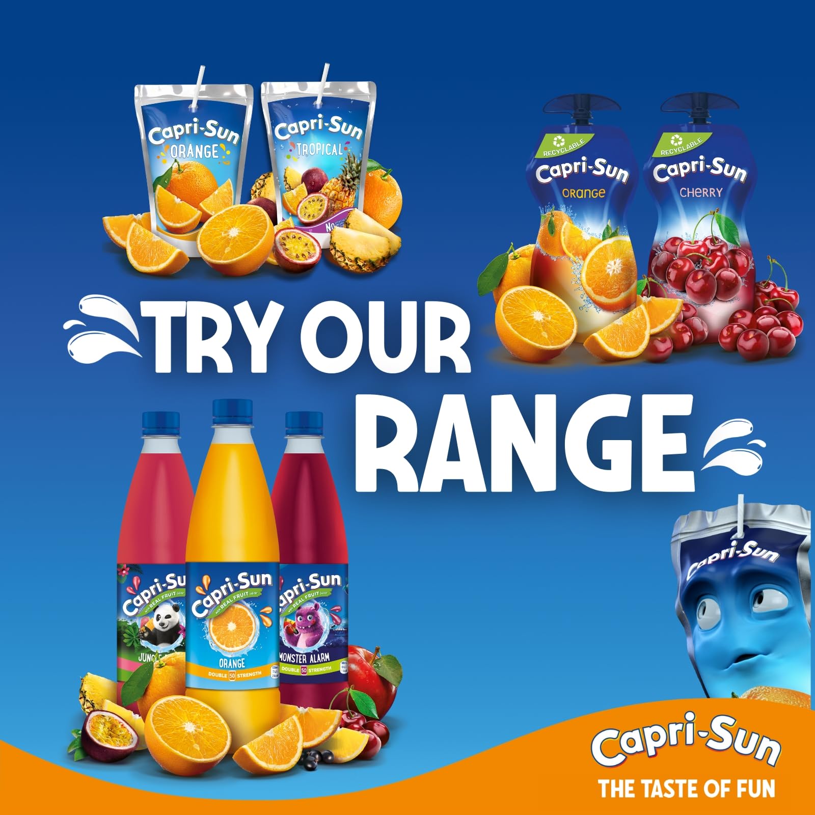 Capri-Sun Zero Cola Kids Juice Drink (4 x 200ml) - Caffeine Free, No Added Sugar 5