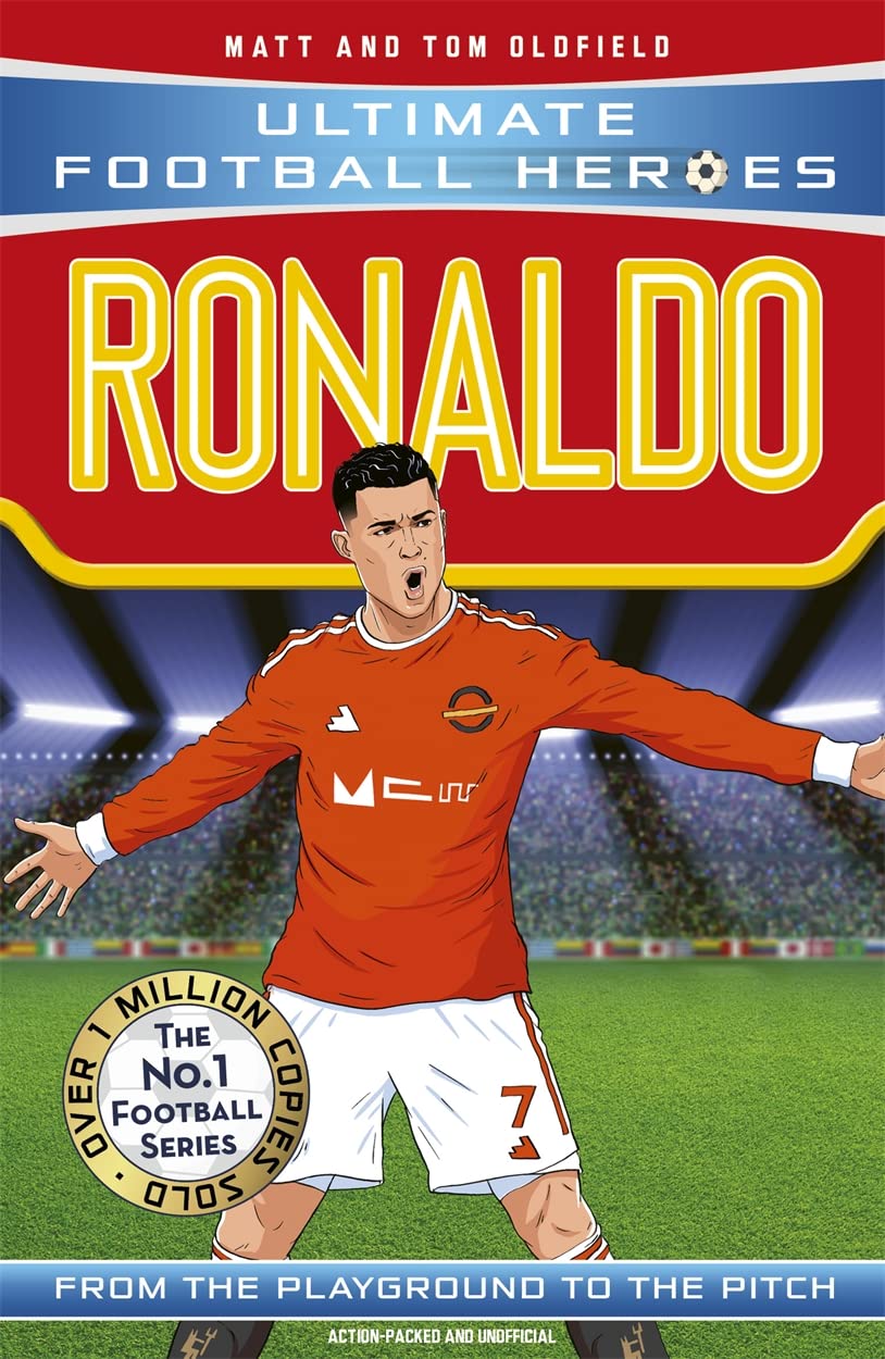 BONNIER Ronaldo (Ultimate Football Heroes) Paperback | Ages 8-11 | English