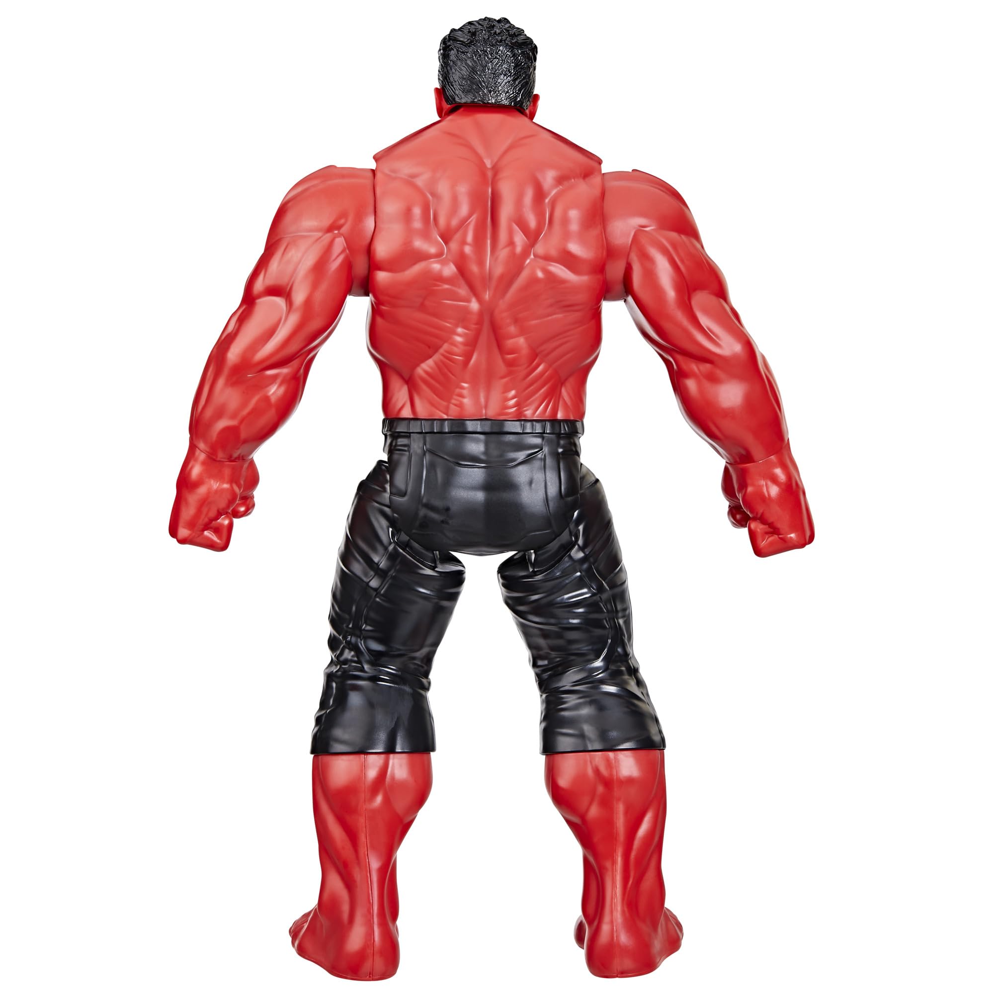 Marvel Studios Red Hulk Titan Hero Series Deluxe Action Figure - 12-Inch Posable Figure for Kids 4