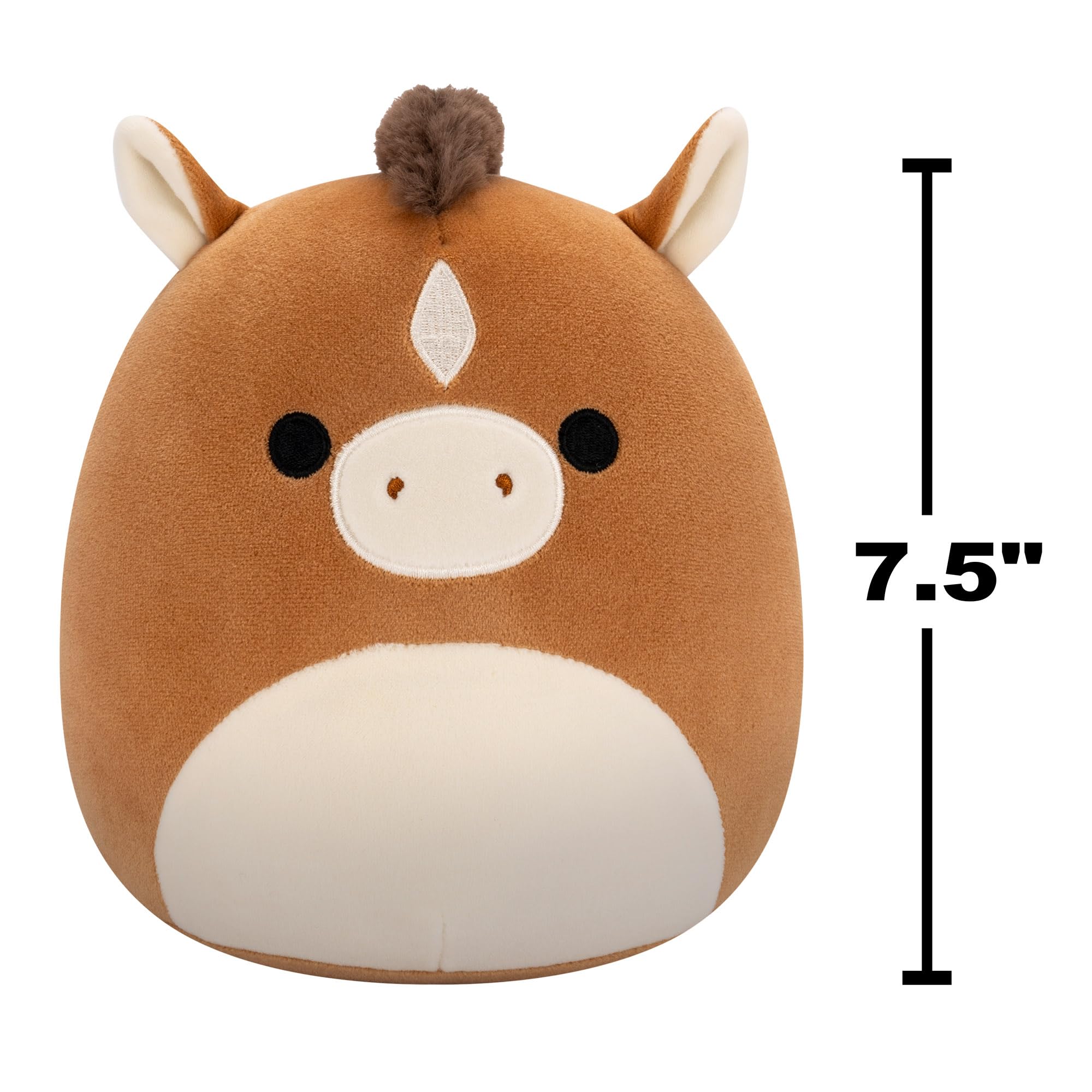 Squishmallows Philip the Brown Horse - 7.5-Inch Super Soft Plush Collectible 5