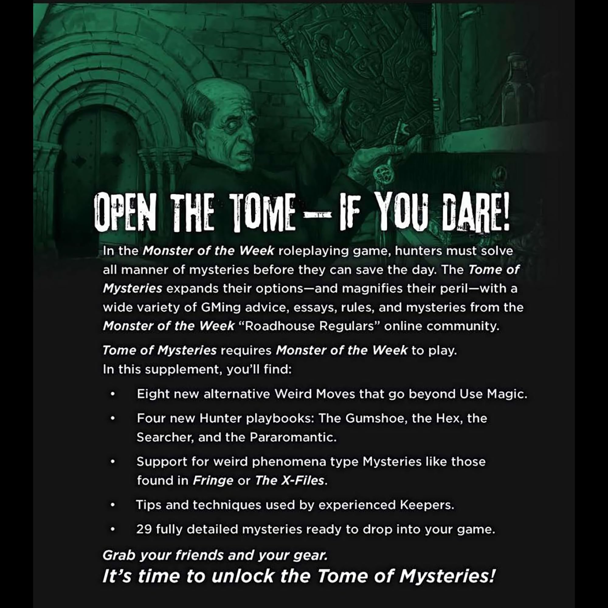 Evil Hat Productions Monster of The Week: Tome of Mysteries RPG Supplement 4