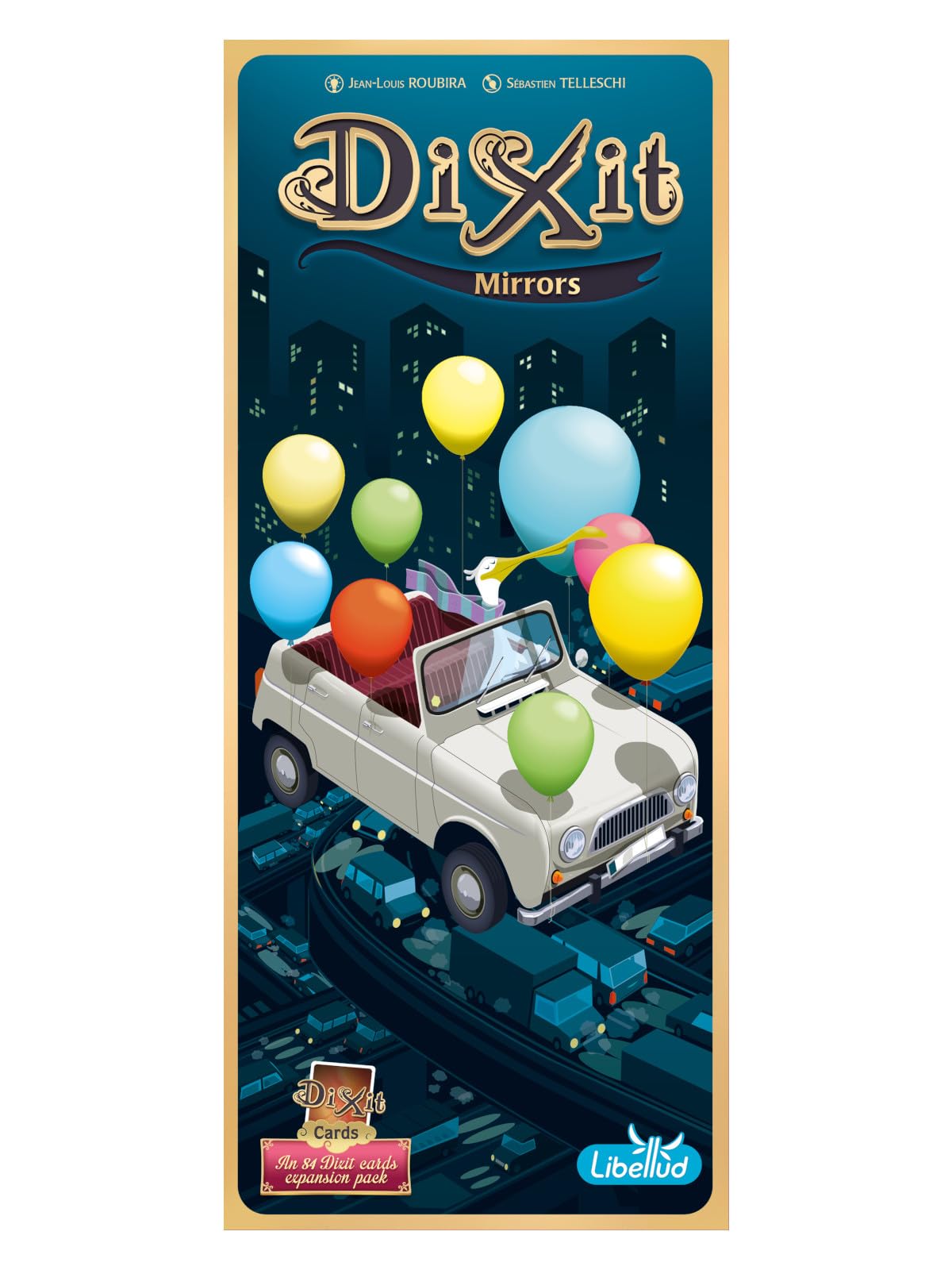 Asmodee Dixit: Mirrors Expansion - 84 Cards | Ages 8+ | 3-6 Players | 30 Min 1