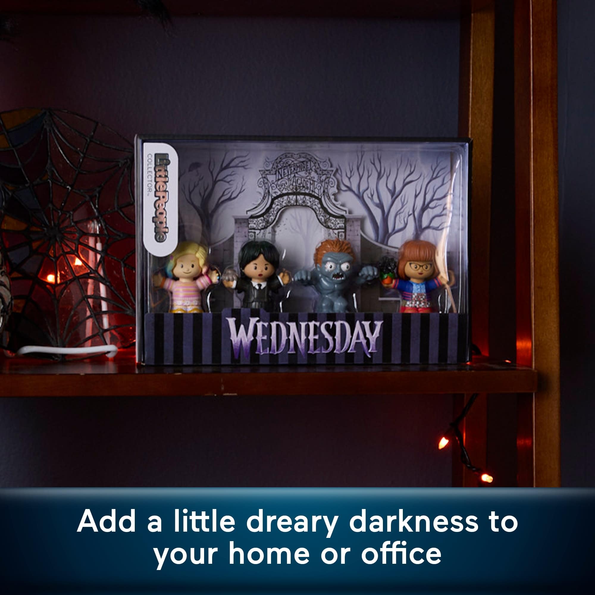 Little People COLLECTOR Wednesday TV Series - Wednesday Addams Special Edition Set