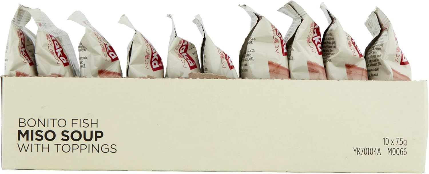 Yutaka Instant Miso Soup Bonito 7.5g (Pack of 10) 4