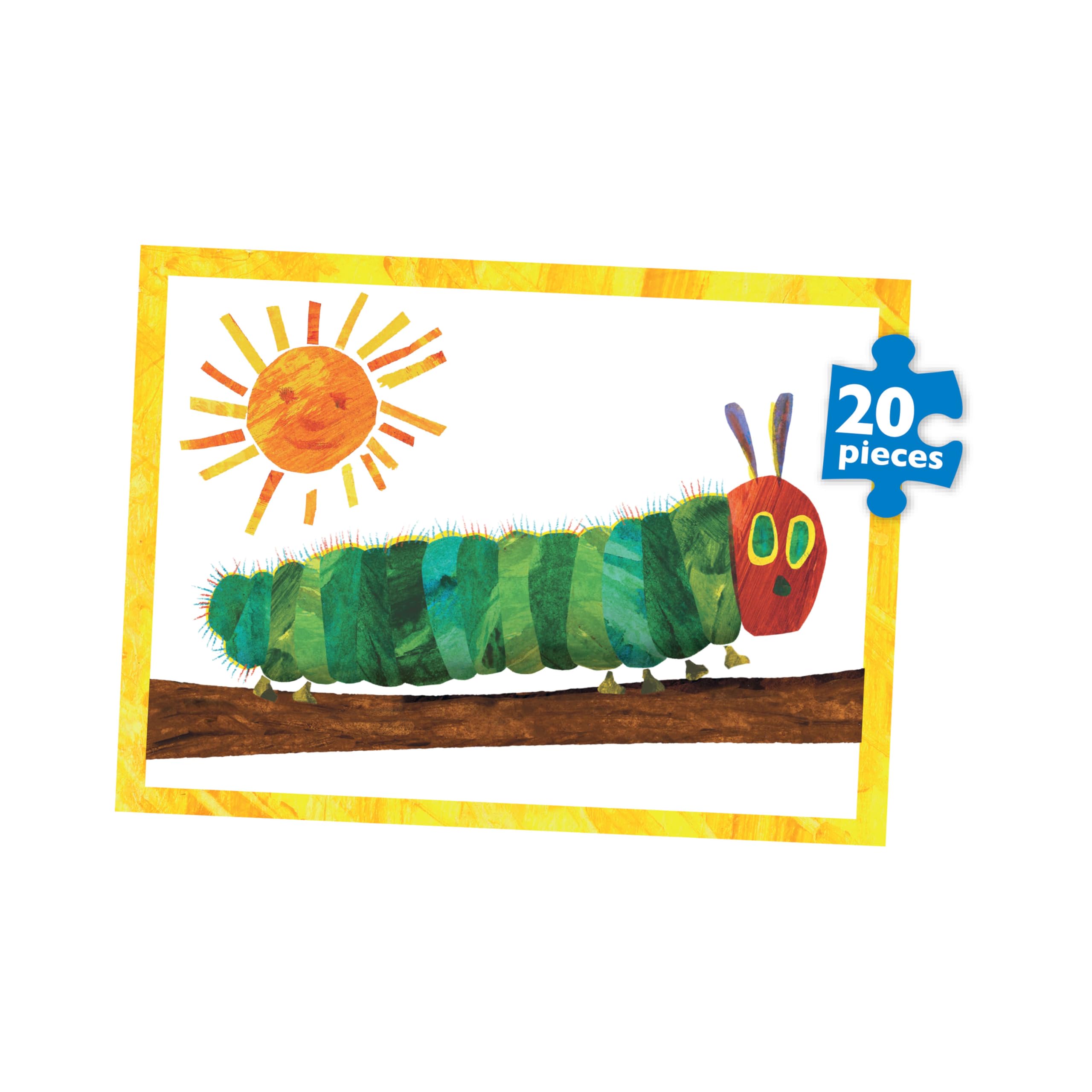 University Games The Very Hungry Caterpillar 4-in-1 Puzzle Set | Ages 3+ | 12, 16, 20, 24 Pieces 3
