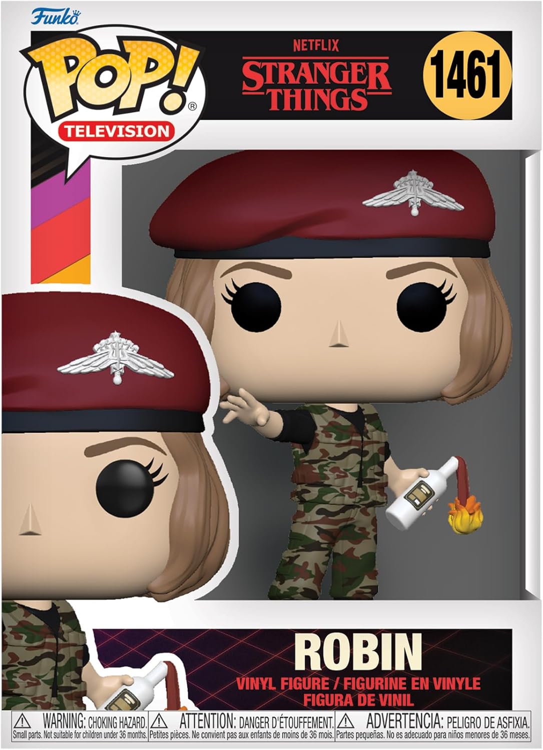 Funko Pop! TV Stranger Things - Robin with Cocktail Vinyl Figure (72140) 3