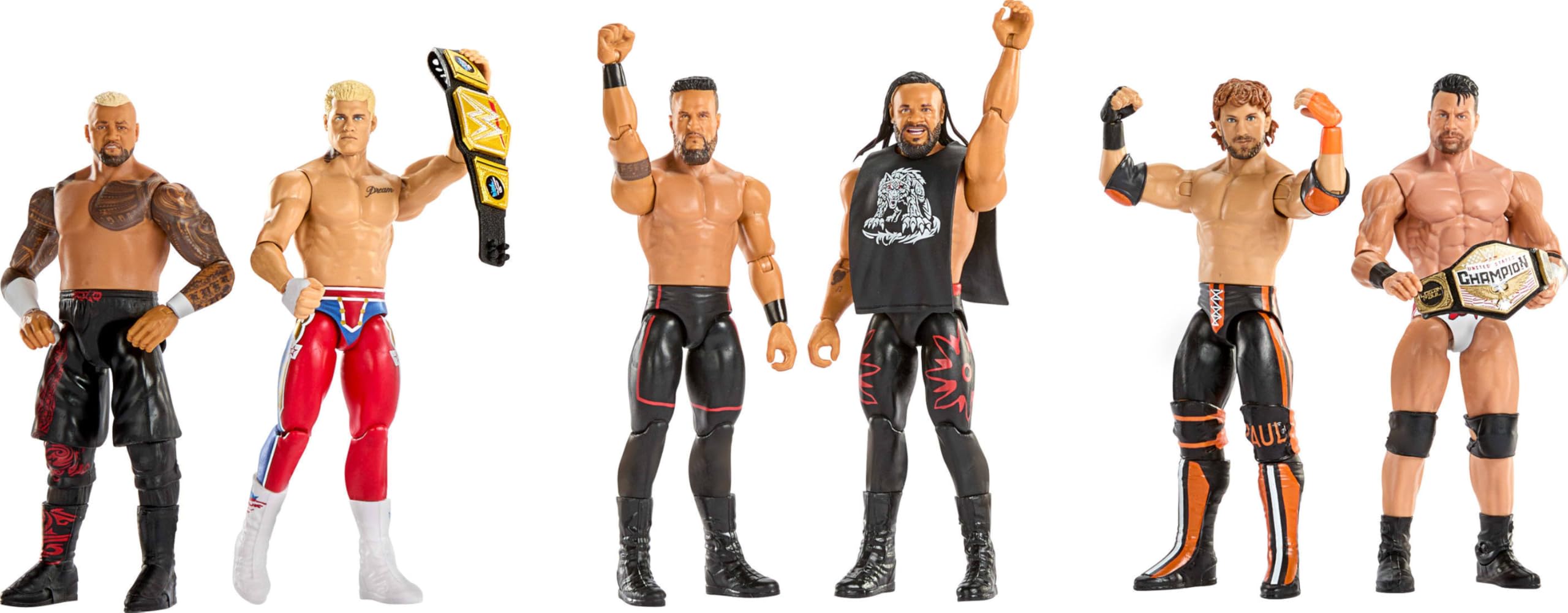 Mattel WWE Main Event Showdown Action Figures 2-Pack with Accessory, Series
