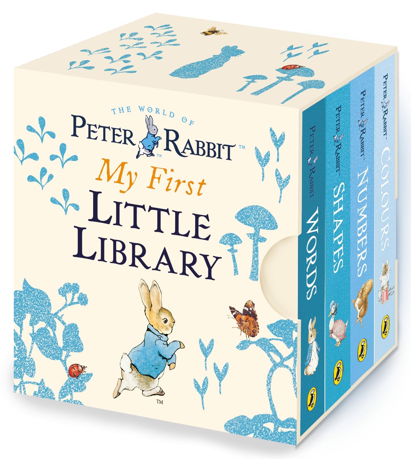 Warne Scope Mounts Peter Rabbit My First Little Library Board Book Set | Early Learning Colours 1