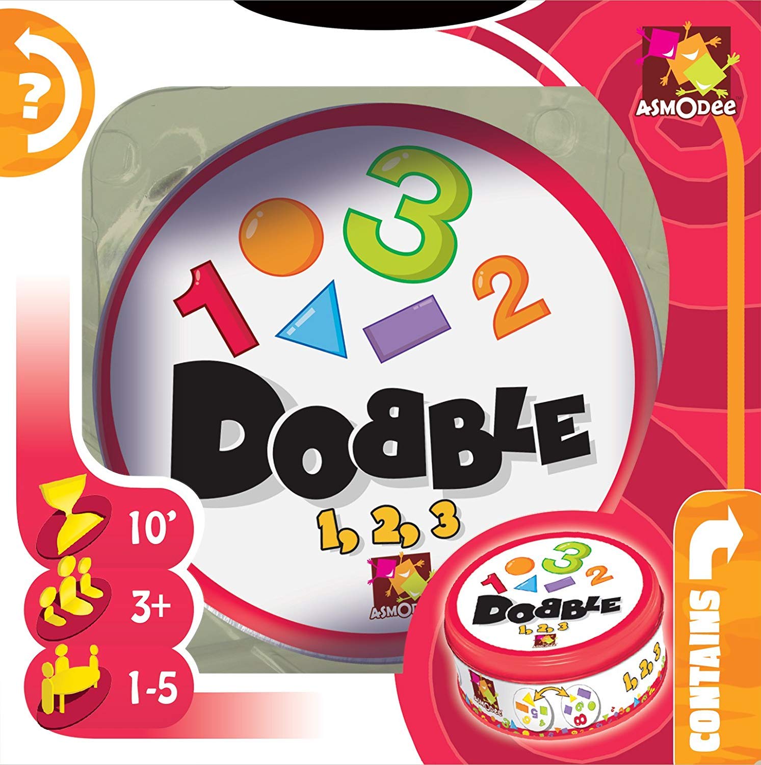 Asmodee Dobble 1 2 3 Card Game 3