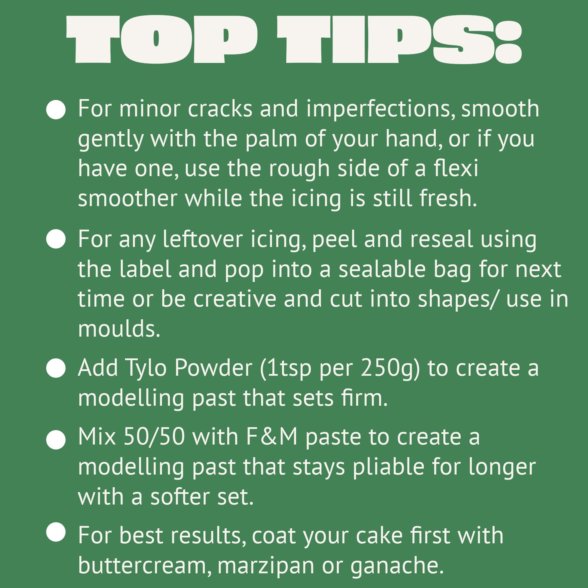 Renshaw - Green Extra Stretch Smooth & Thin Ready to Roll Fondant Icing, 1 kg 6